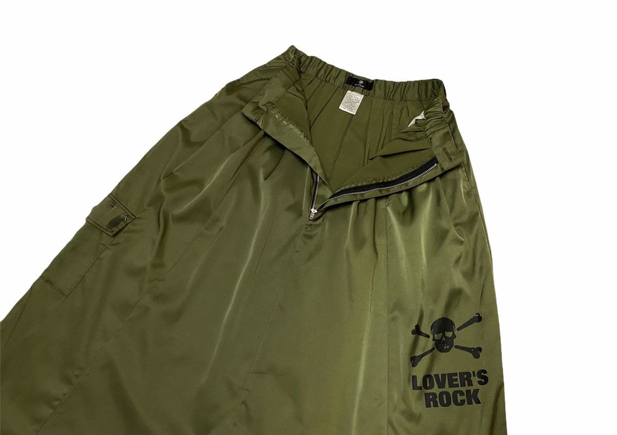 Japanese Brand × Vintage 1990s Super Lovers Skull Lovers Rock Cropped Stretch Pants Size US 27 - 3 Thumbnail