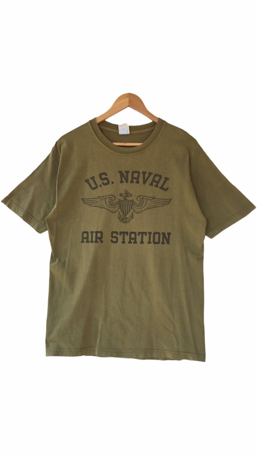 Buzz Rickson's Buzz Rickson US Naval Air Station Made In USA T Shirt Rare Size US M / EU 48-50 / 2 - 1 Thumbnail