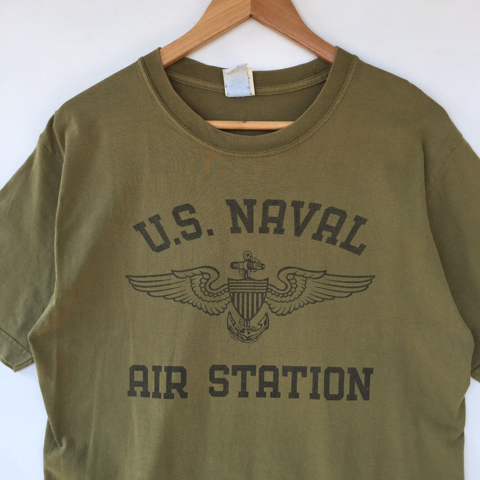 Buzz Rickson's Buzz Rickson US Naval Air Station Made In USA T Shirt Rare Size US M / EU 48-50 / 2 - 3 Thumbnail