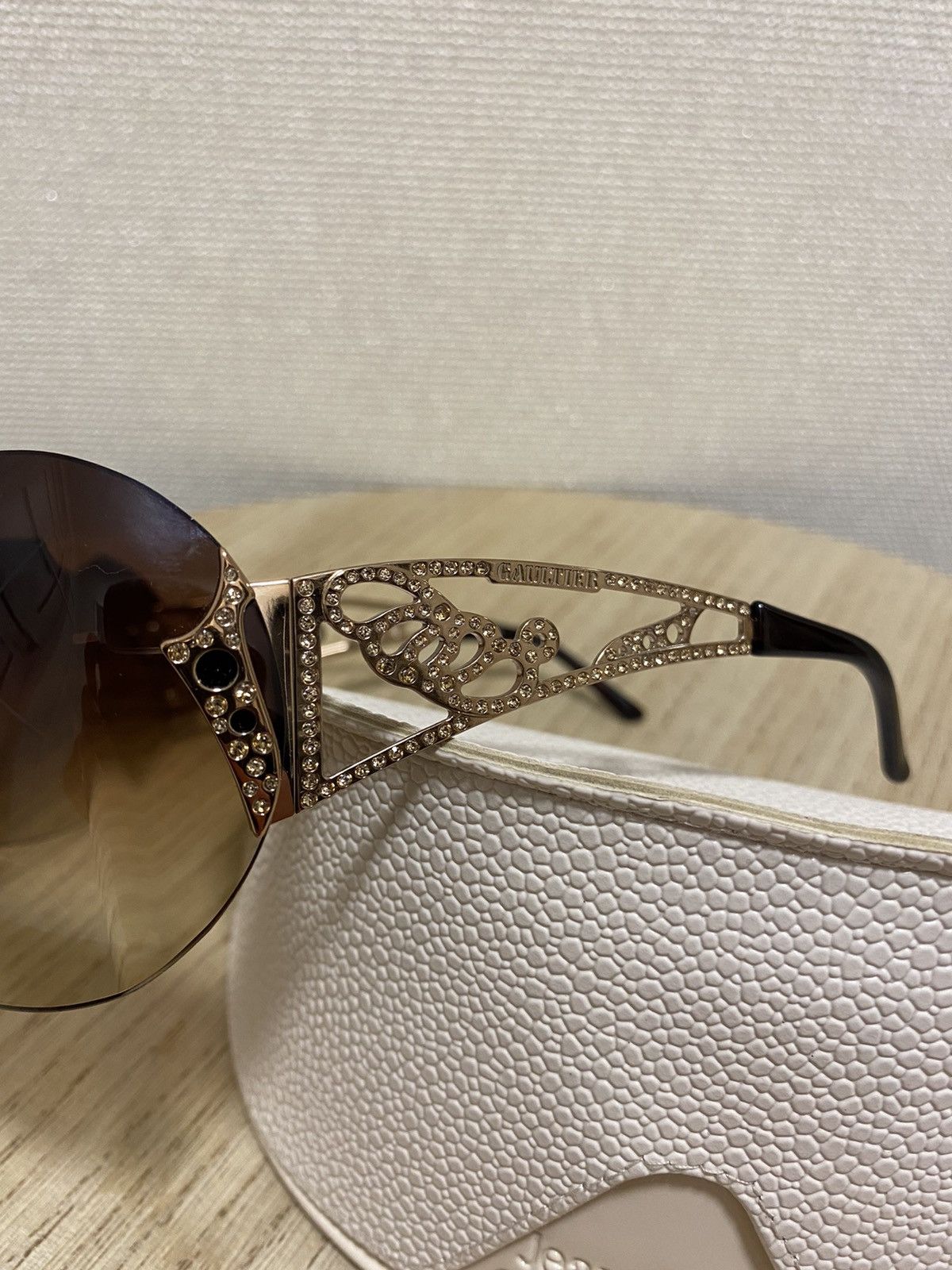 Vintage Jean Paul Gaultier Vintage Made in Italy WMNS Sunglasses Size ONE SIZE - 4 Thumbnail