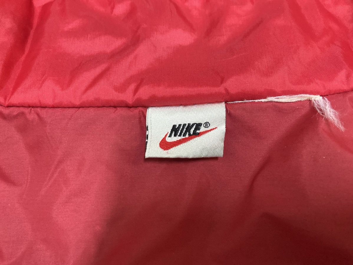 Nike × Vintage VINTAGE 90's NIKE SWOOSH BIG LOGO SPELL OUT JACKET Size US XL / EU 56 / 4 - 13 Thumbnail