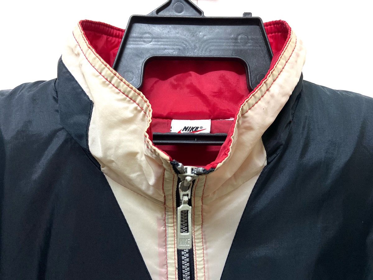 Nike × Vintage VINTAGE 90's NIKE SWOOSH BIG LOGO SPELL OUT JACKET Size US XL / EU 56 / 4 - 12 Thumbnail
