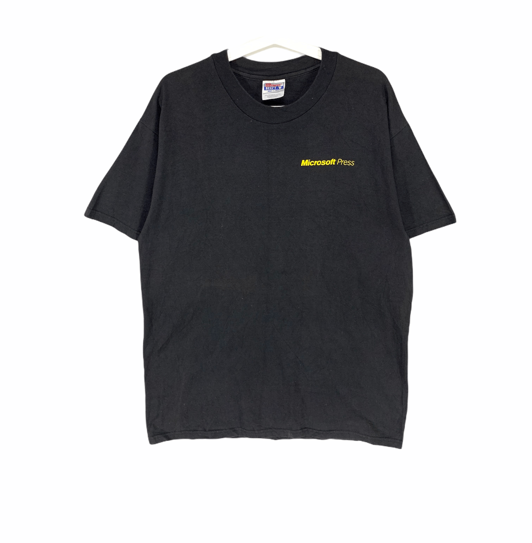 Microsoft × Vintage Microsoft press get connected vintage 90s shirt Size US L / EU 52-54 / 3 - 2 Thumbnail