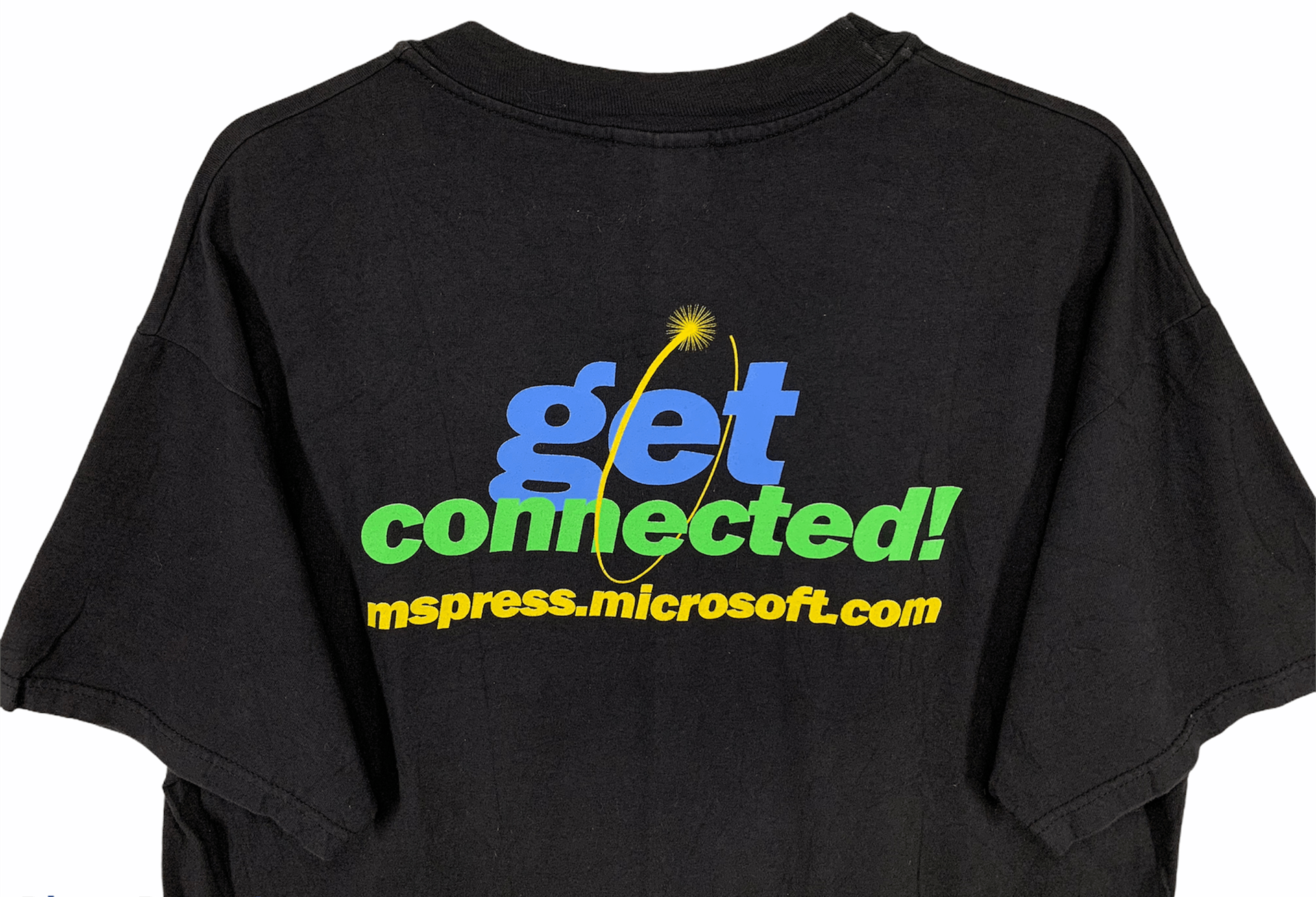 Microsoft × Vintage Microsoft press get connected vintage 90s shirt Size US L / EU 52-54 / 3 - 4 Thumbnail
