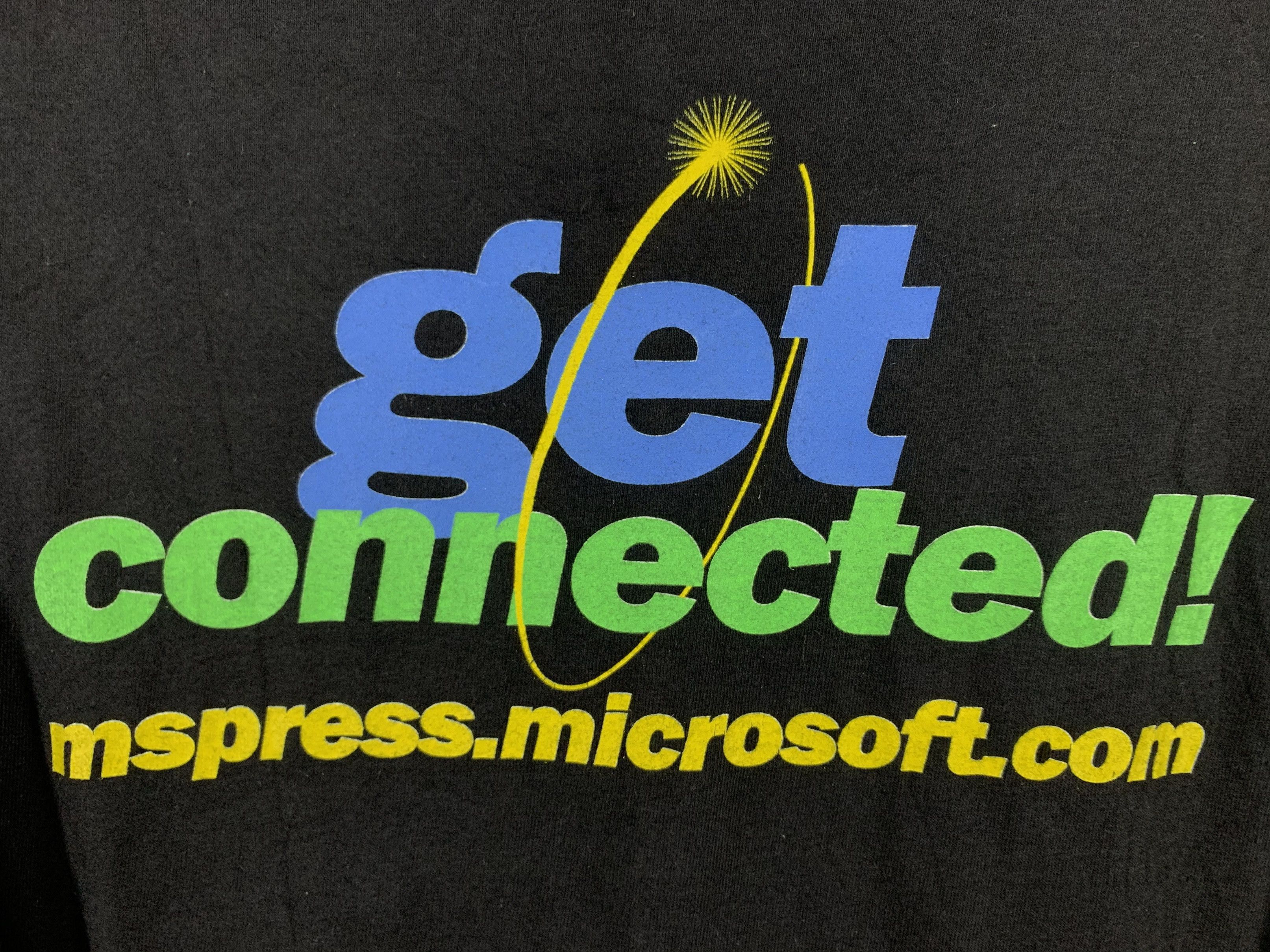 Microsoft × Vintage Microsoft press get connected vintage 90s shirt Size US L / EU 52-54 / 3 - 5 Thumbnail