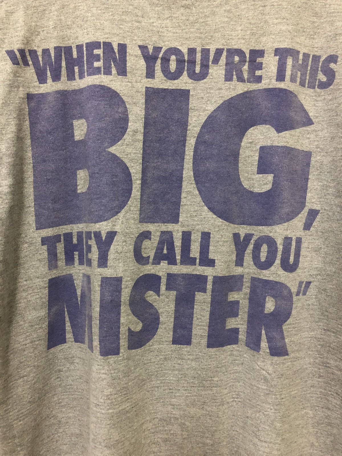 Band Tees × Vintage Vintage Mr Big When You’re This Big They Call You Mister T Size US L / EU 52-54 / 3 - 6 Thumbnail