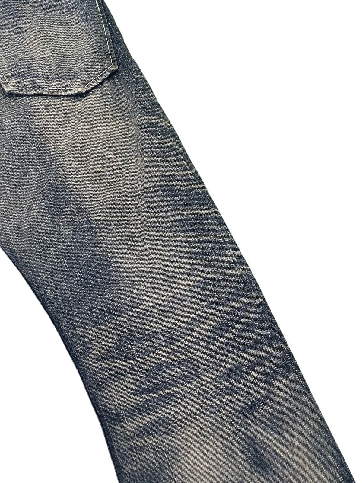 Japanese Brand Flare Jeans Blue Way Japan Acid Wash Low Rise Boot Cut 4🟦4 Size US 28 / EU 44 - 18 Thumbnail