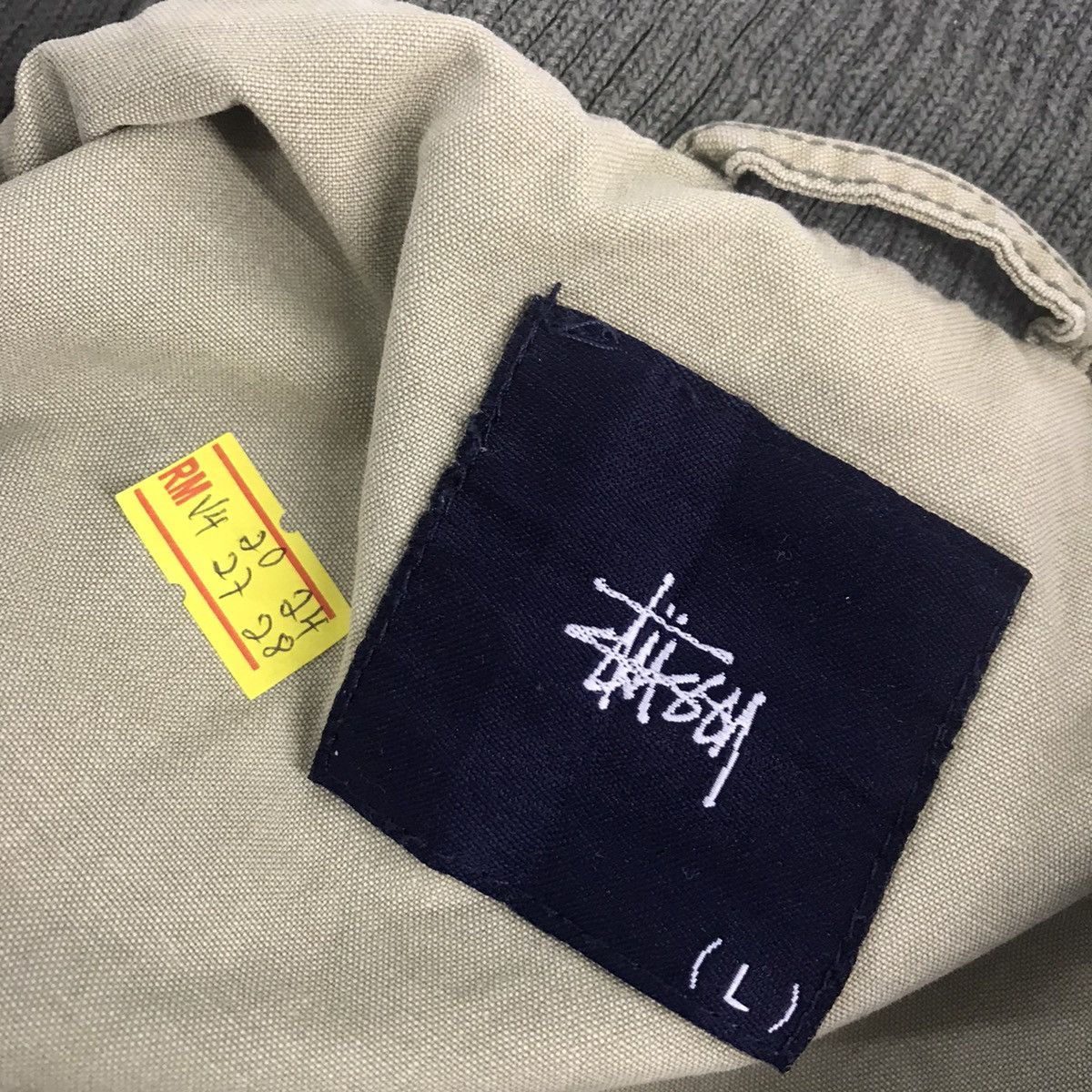 Stussy Rare🔥Stussy workwear faded distressed Jacket Size US L / EU 52-54 / 3 - 7 Thumbnail