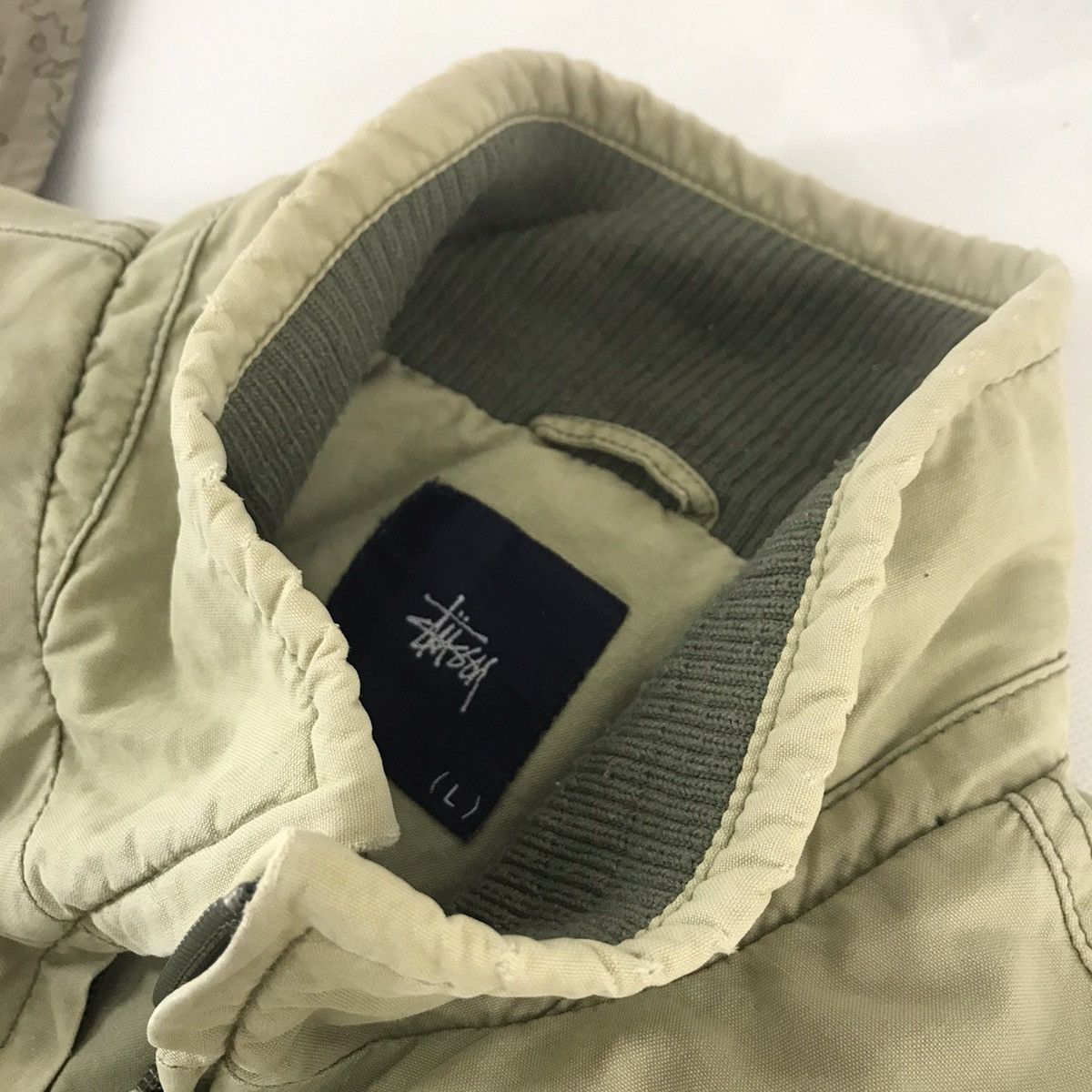 Stussy Rare🔥Stussy workwear faded distressed Jacket Size US L / EU 52-54 / 3 - 10 Thumbnail