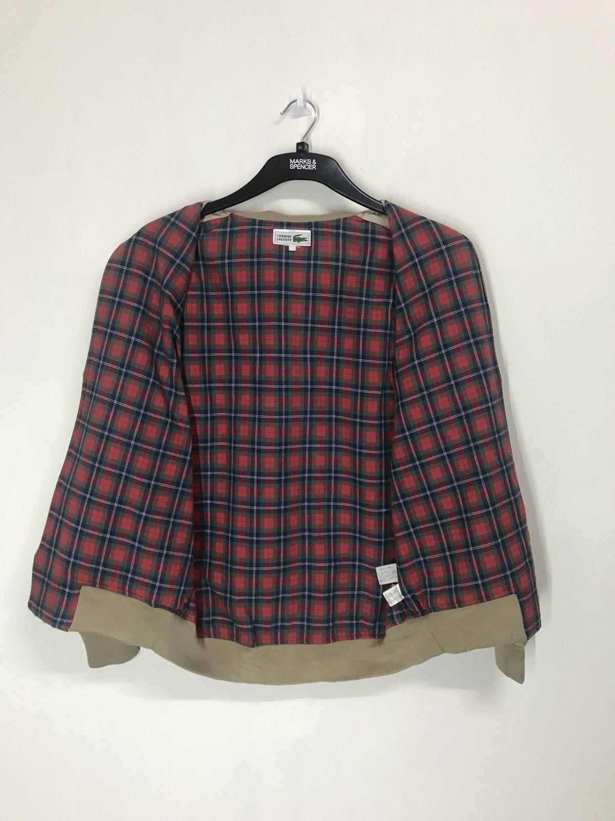Lacoste CASUAL TARTAN JACKET BY CHEMISE LACOSTE RARE Size US M / EU 48-50 / 2 - 5 Thumbnail