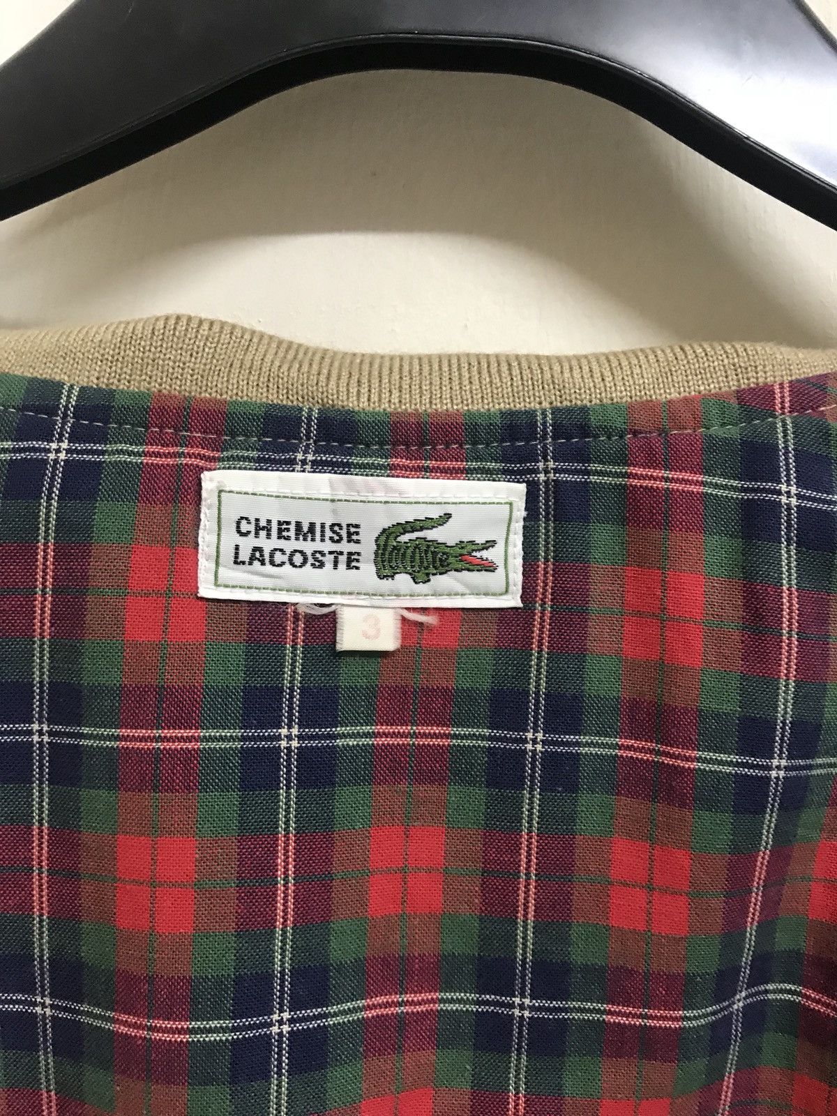 Lacoste CASUAL TARTAN JACKET BY CHEMISE LACOSTE RARE Size US M / EU 48-50 / 2 - 7 Thumbnail