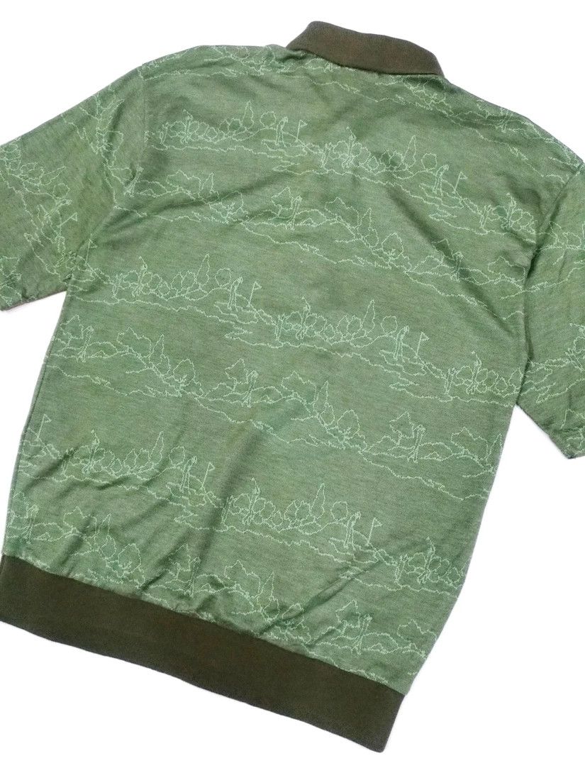 Designer × Japanese Brand × Vintage VERY RARE! VTG JACK DUVAN JACQUARD GOLF POLO SHIRT Size US S / EU 44-46 / 1 - 8 Thumbnail