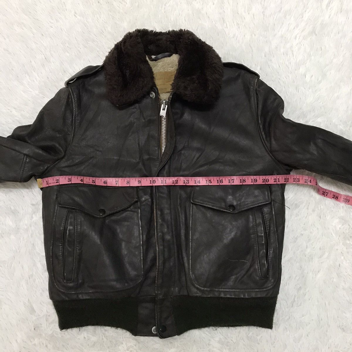Vintage Schott IS-674-MS Leather Flight Jacket (70s)