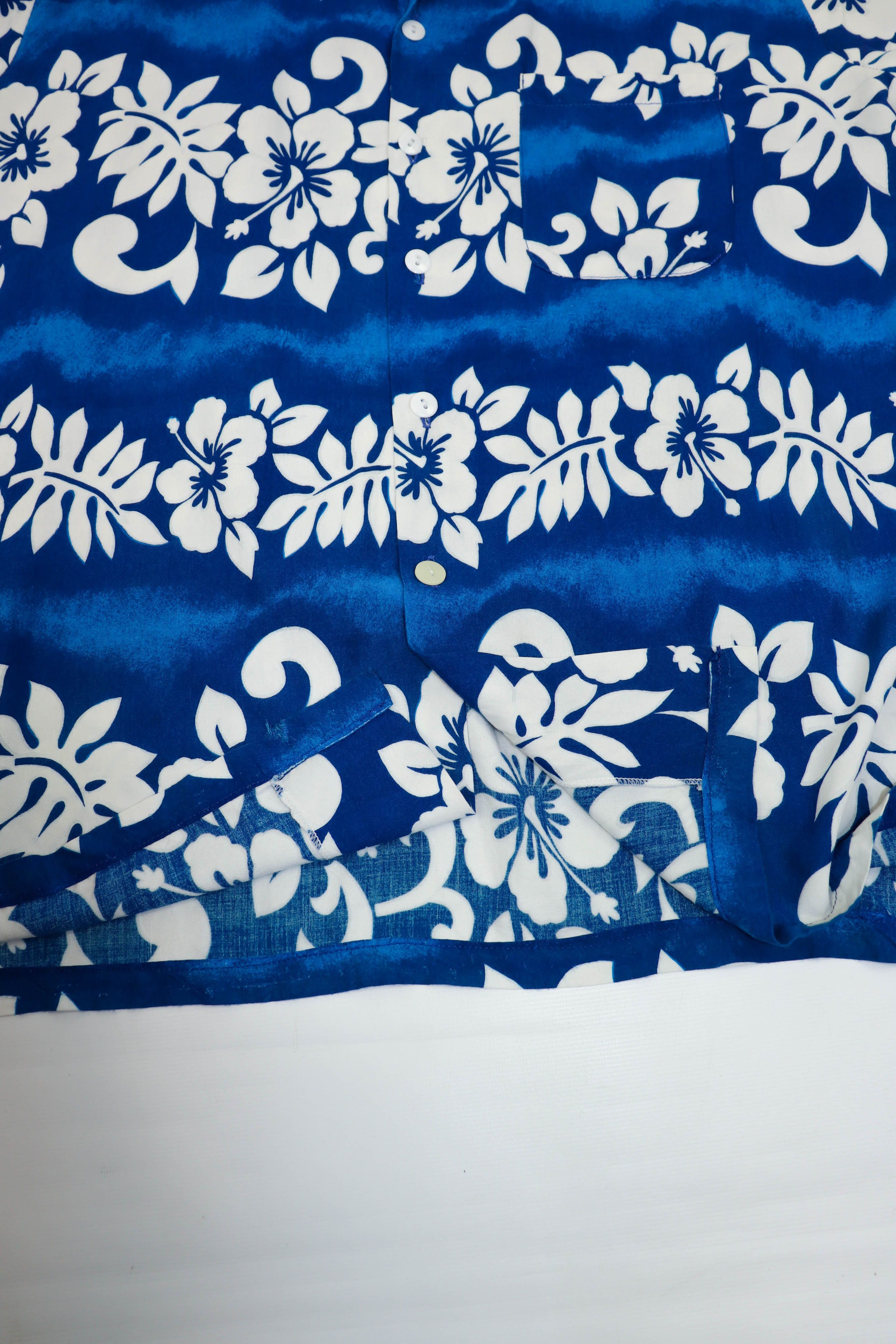 Other Vintage Rayon Floral Printed Graphics Hawaiian Aloha Shirt Size US XL / EU 56 / 4 - 9 Thumbnail
