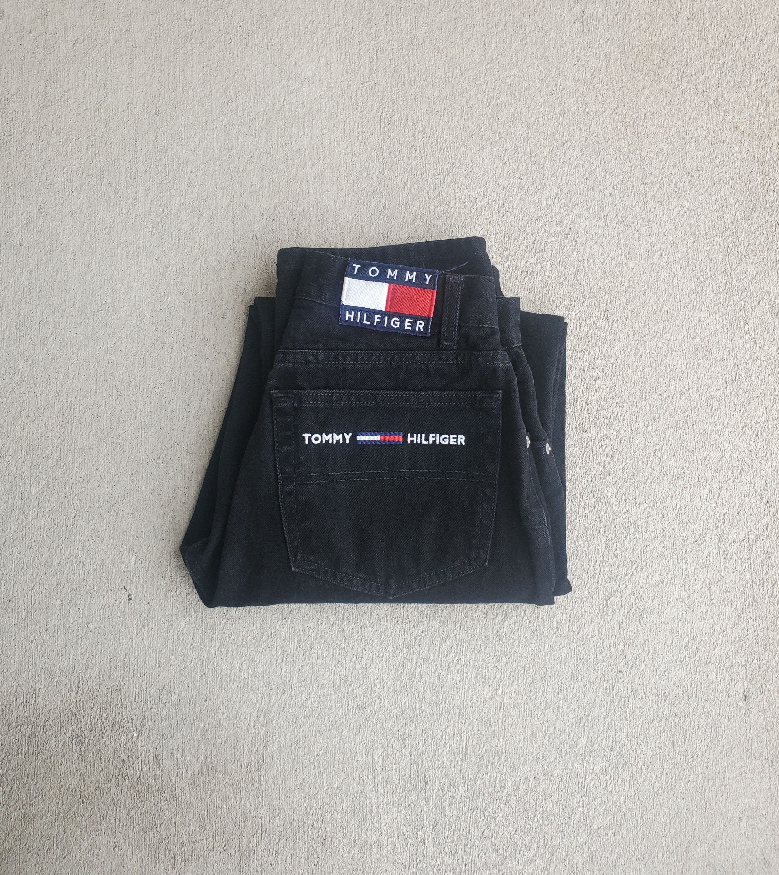 Tommy Hilfiger × Vintage Vintage 90s Tommy Hilfiger Jeans Made in the USA Size US 29 - 1 Thumbnail