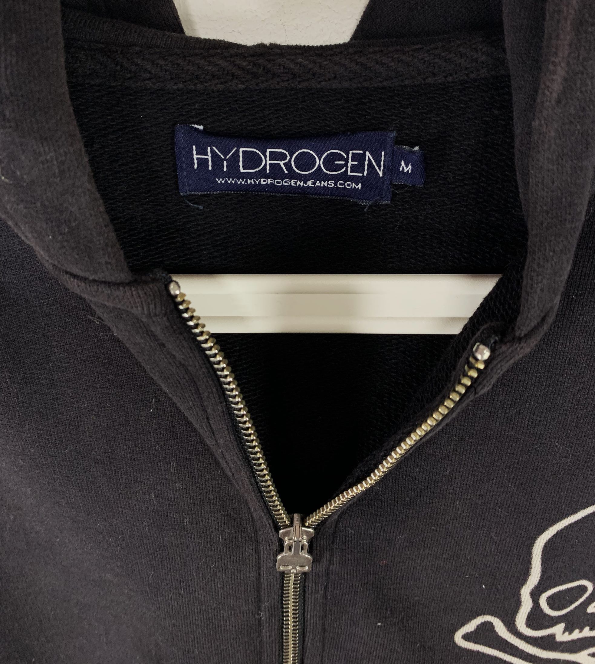 HYDROGEN Hydrogen iconic skull logo hoodies sweatshirt Size US M / EU 48-50 / 2 - 5 Thumbnail