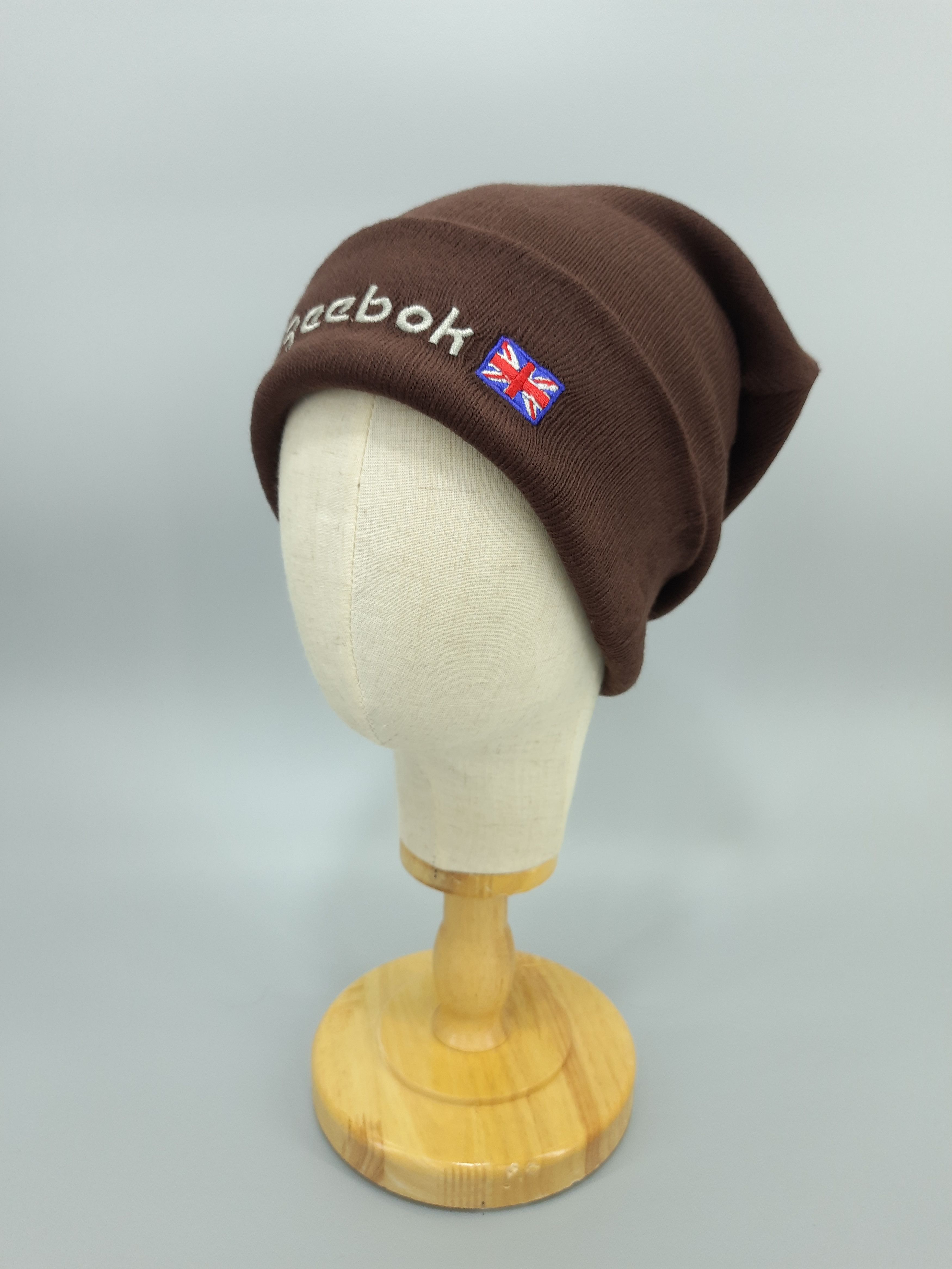 Reebok × Vintage Reebok Beanie Hat/Cap - BN218 Size ONE SIZE - 2 Thumbnail