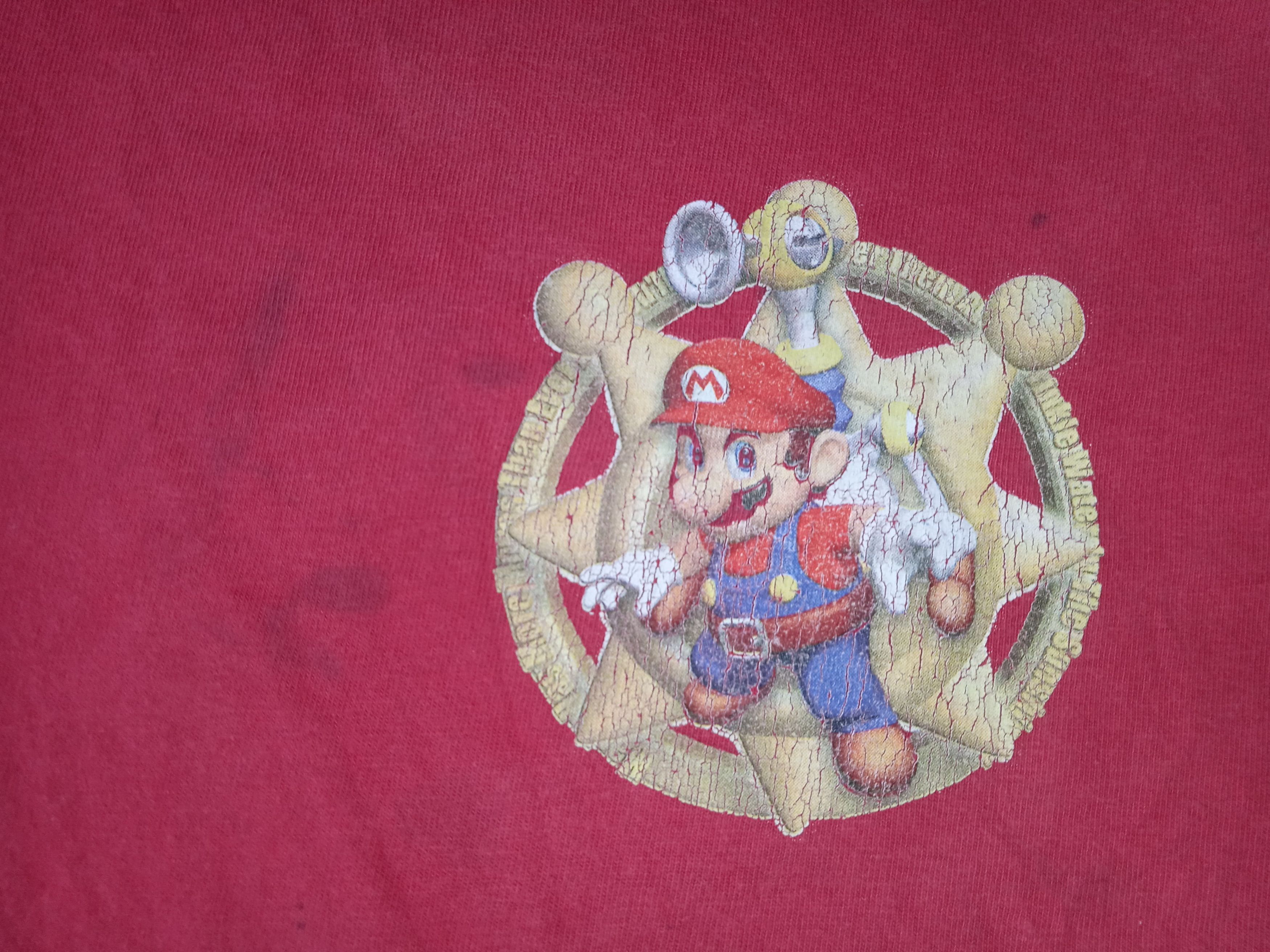 Vintage Vintage 00s Super Mario Sunshine T Shirt Nintendo Size US L / EU 52-54 / 3 - 7 Thumbnail