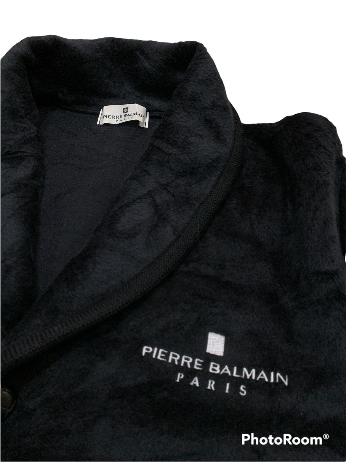 Pierre Balmain × Vintage VTG PIERRE BALMAIN PARIS FLEECE JACKET SWEATER Size US XL / EU 56 / 4 - 5 Thumbnail
