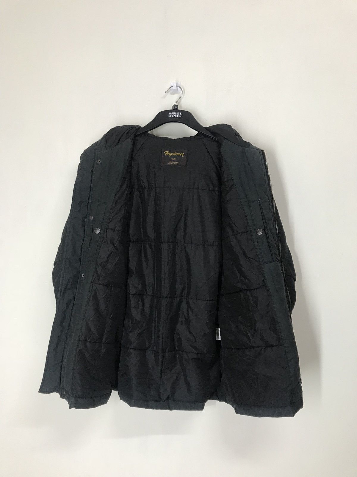 Hysteric Glamour HYSTERIC GLAMOUR PUNK BONDAGE STYLE JACKET BLACK NYLON RARE Size US M / EU 48-50 / 2 - 3 Thumbnail