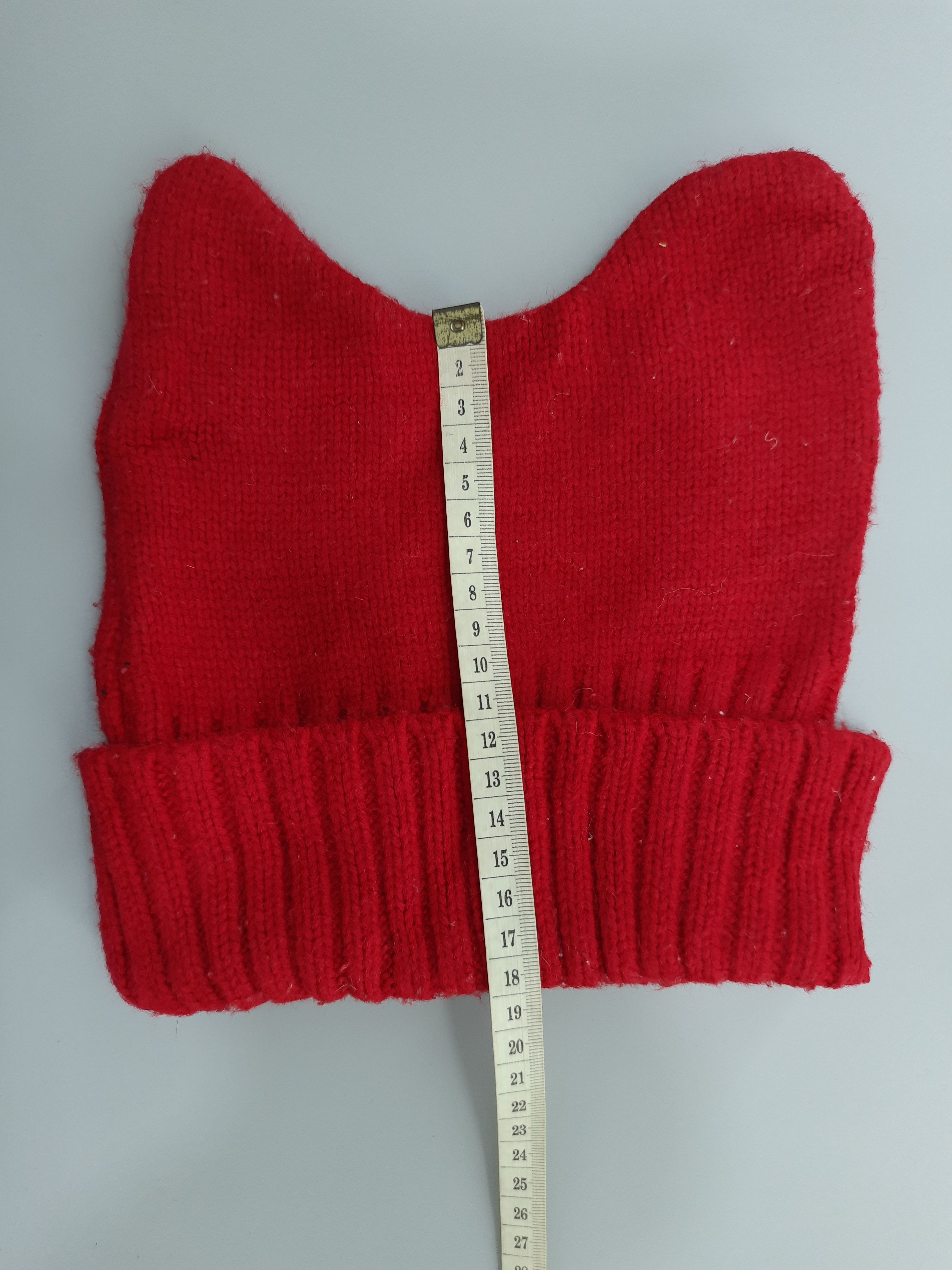 Handmade × Japanese Brand Horn Knitted Beanie Hat/Cap - BN169 Size ONE SIZE - 6 Thumbnail