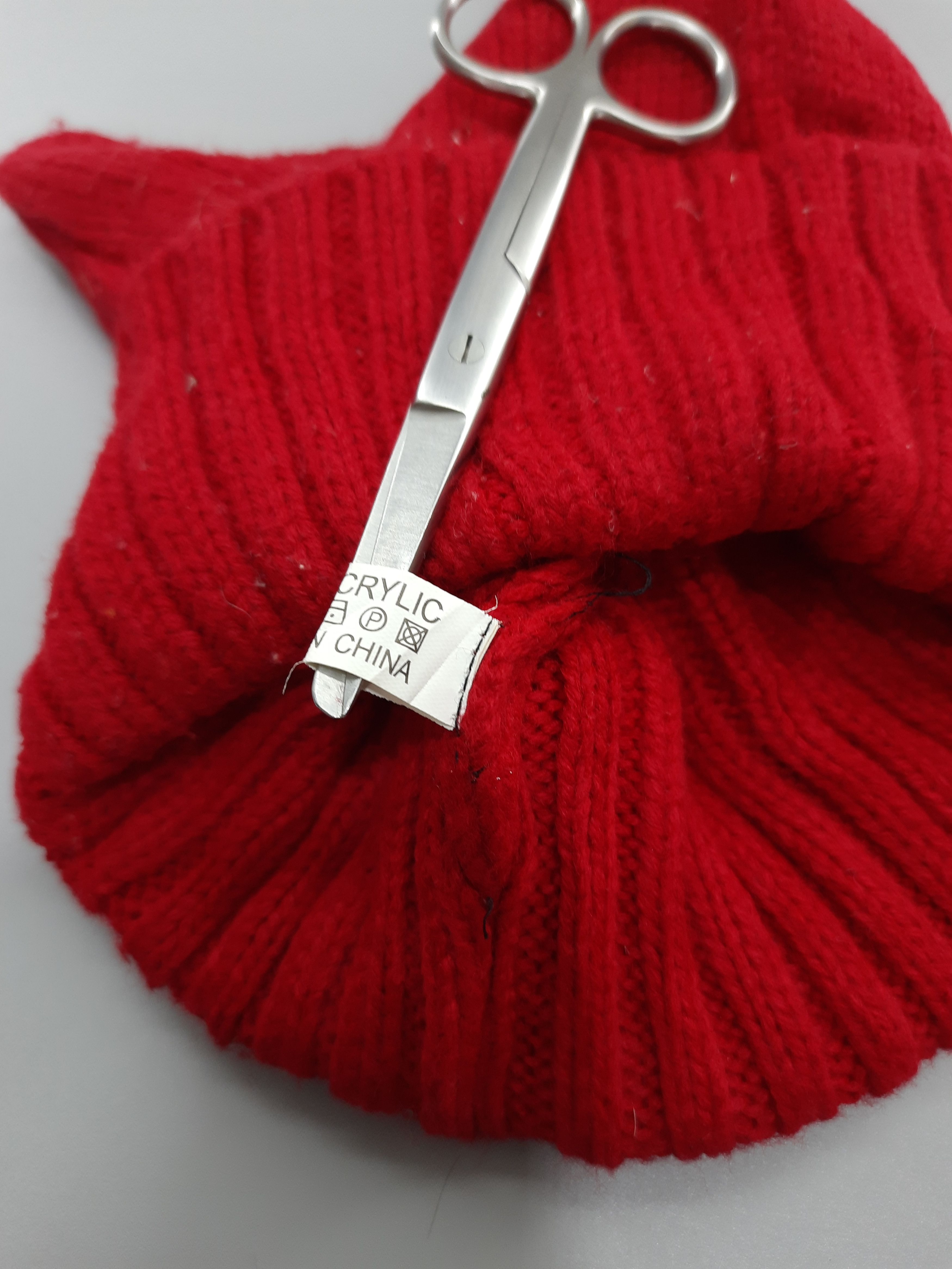 Handmade × Japanese Brand Horn Knitted Beanie Hat/Cap - BN169 Size ONE SIZE - 8 Thumbnail