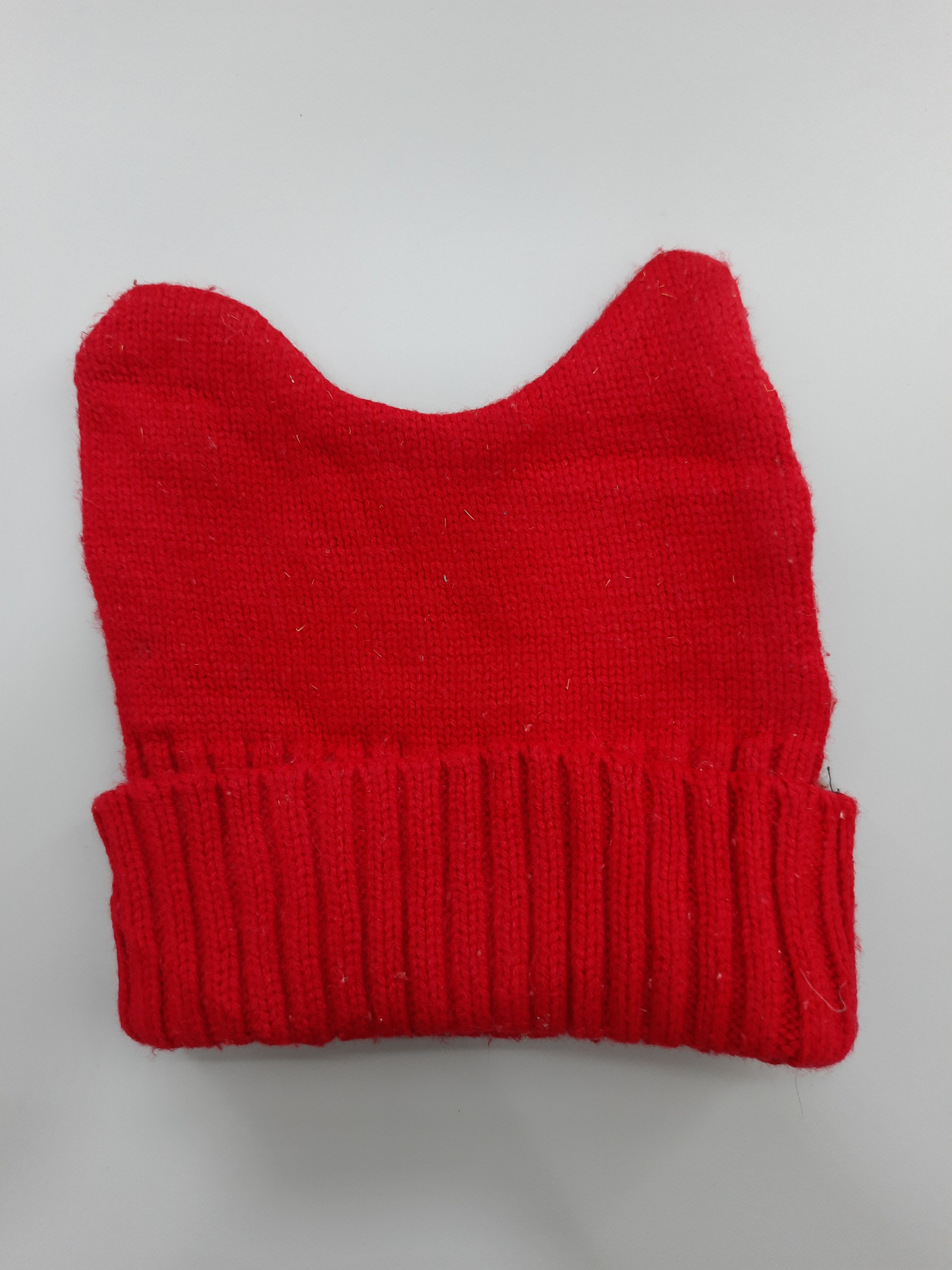 Handmade × Japanese Brand Horn Knitted Beanie Hat/Cap - BN169 Size ONE SIZE - 4 Thumbnail