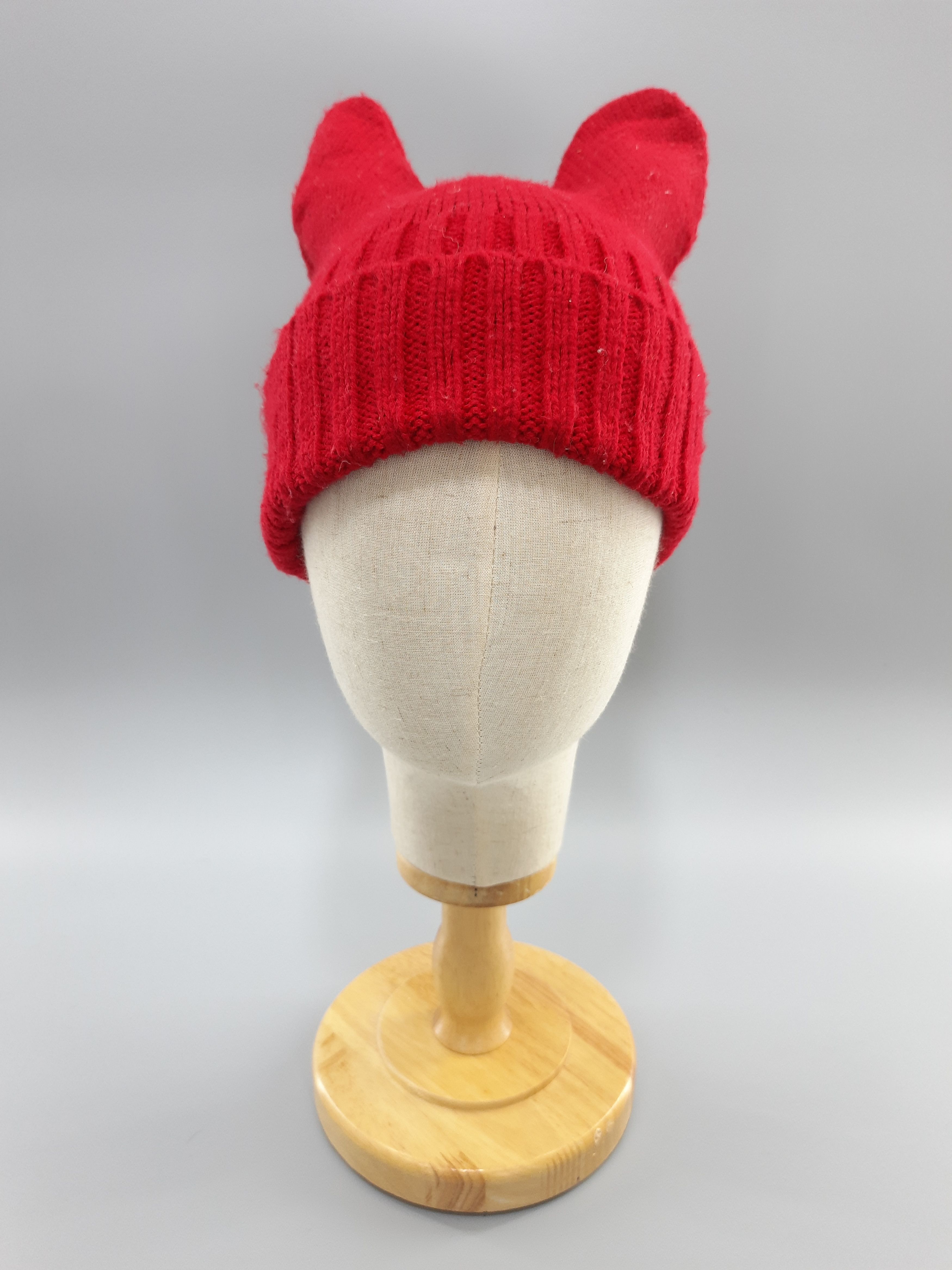 Handmade × Japanese Brand Horn Knitted Beanie Hat/Cap - BN169 Size ONE SIZE - 1 Thumbnail