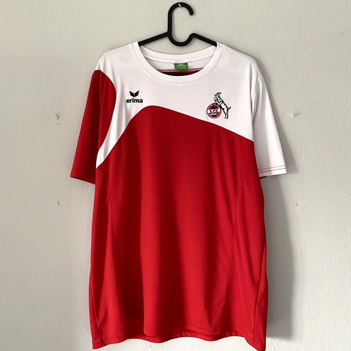 Erima 2012 FC Köln Cologne Erima Soccer Jersey Size US L / EU 52-54 / 3 - 2 Thumbnail
