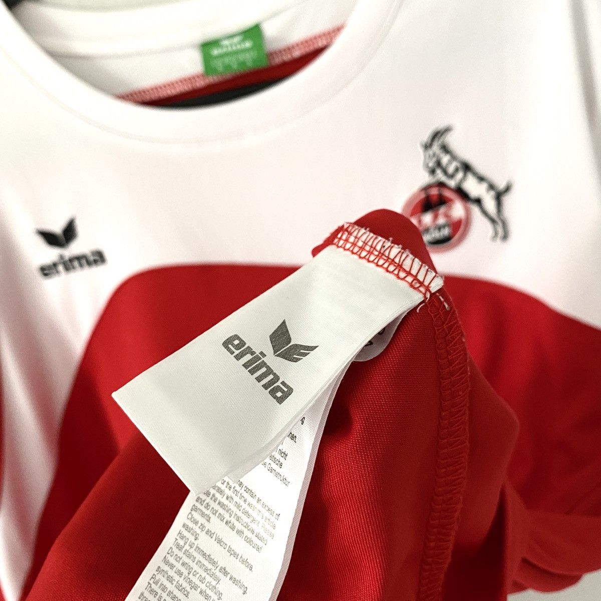 Erima 2012 FC Köln Cologne Erima Soccer Jersey Size US L / EU 52-54 / 3 - 4 Thumbnail