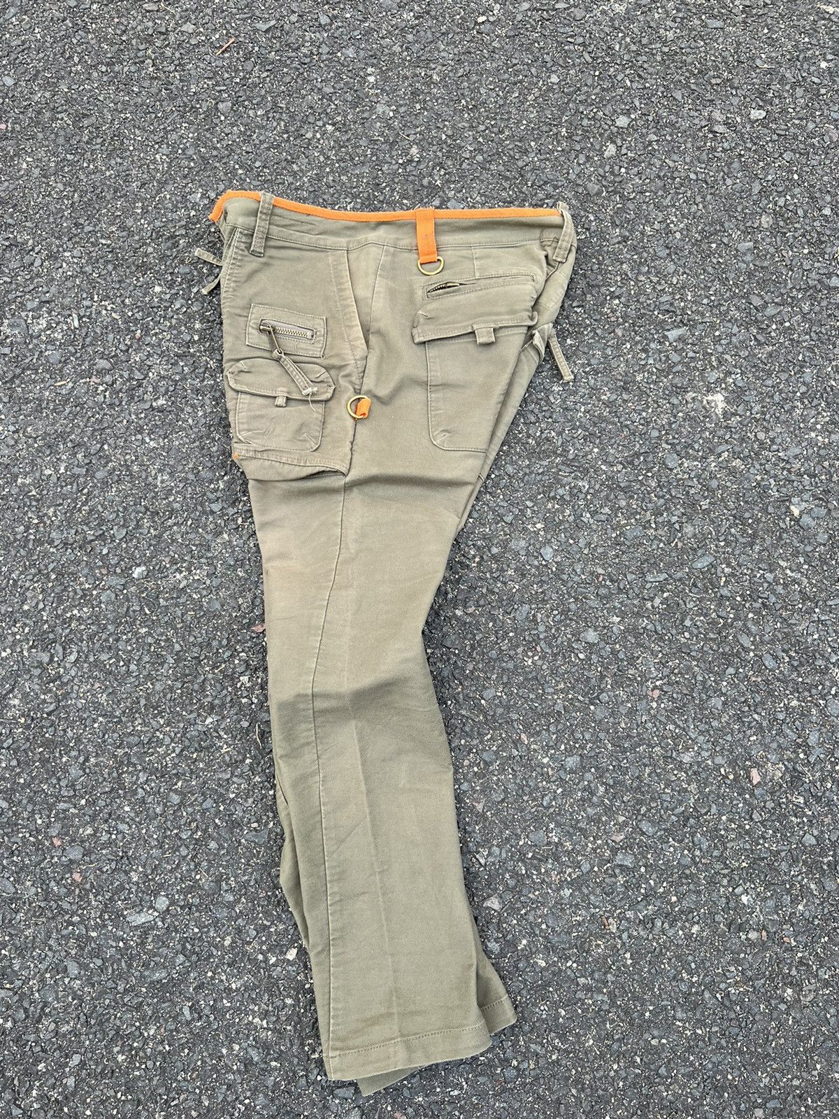 Other DSQUARED2 CARGO PANTS MULITPOCKET GASMASK POCKET STYLE Size US 34 / EU 50 - 18 Thumbnail