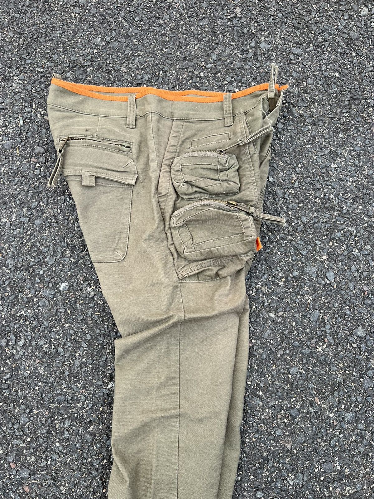 Other DSQUARED2 CARGO PANTS MULITPOCKET GASMASK POCKET STYLE Size US 34 / EU 50 - 19 Thumbnail