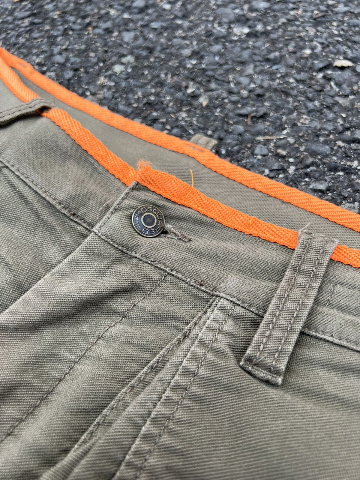 Other DSQUARED2 CARGO PANTS MULITPOCKET GASMASK POCKET STYLE Size US 34 / EU 50 - 12 Thumbnail