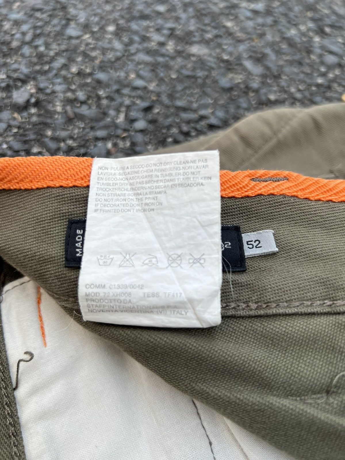 Other DSQUARED2 CARGO PANTS MULITPOCKET GASMASK POCKET STYLE Size US 34 / EU 50 - 22 Thumbnail