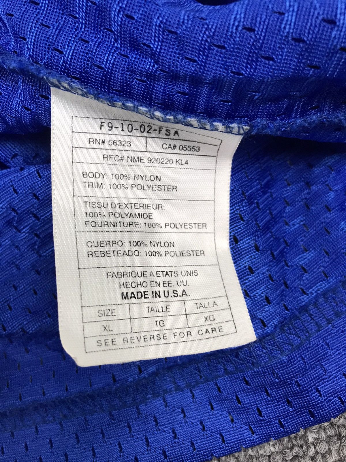 NFL × Nike Kerry Collins #5 New York Giants NFL Nike Jersey SIZE XL Size US XL / EU 56 / 4 - 9 Thumbnail