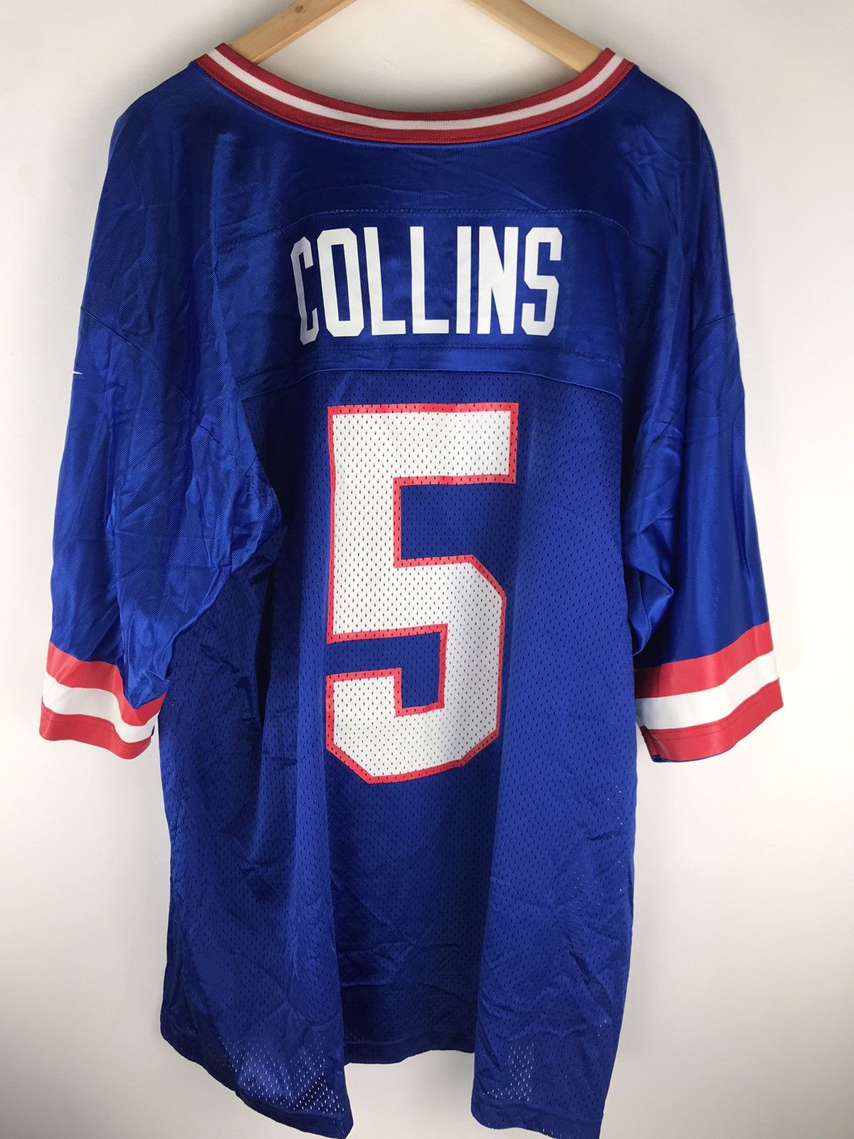 NFL × Nike Kerry Collins #5 New York Giants NFL Nike Jersey SIZE XL Size US XL / EU 56 / 4 - 1 Thumbnail