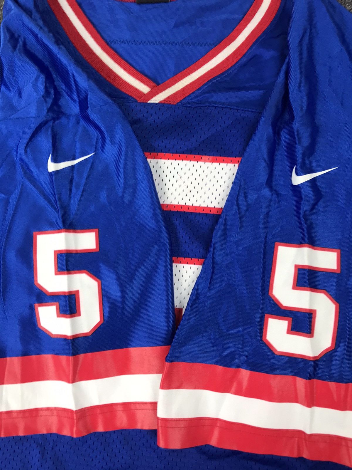 NFL × Nike Kerry Collins #5 New York Giants NFL Nike Jersey SIZE XL Size US XL / EU 56 / 4 - 3 Thumbnail