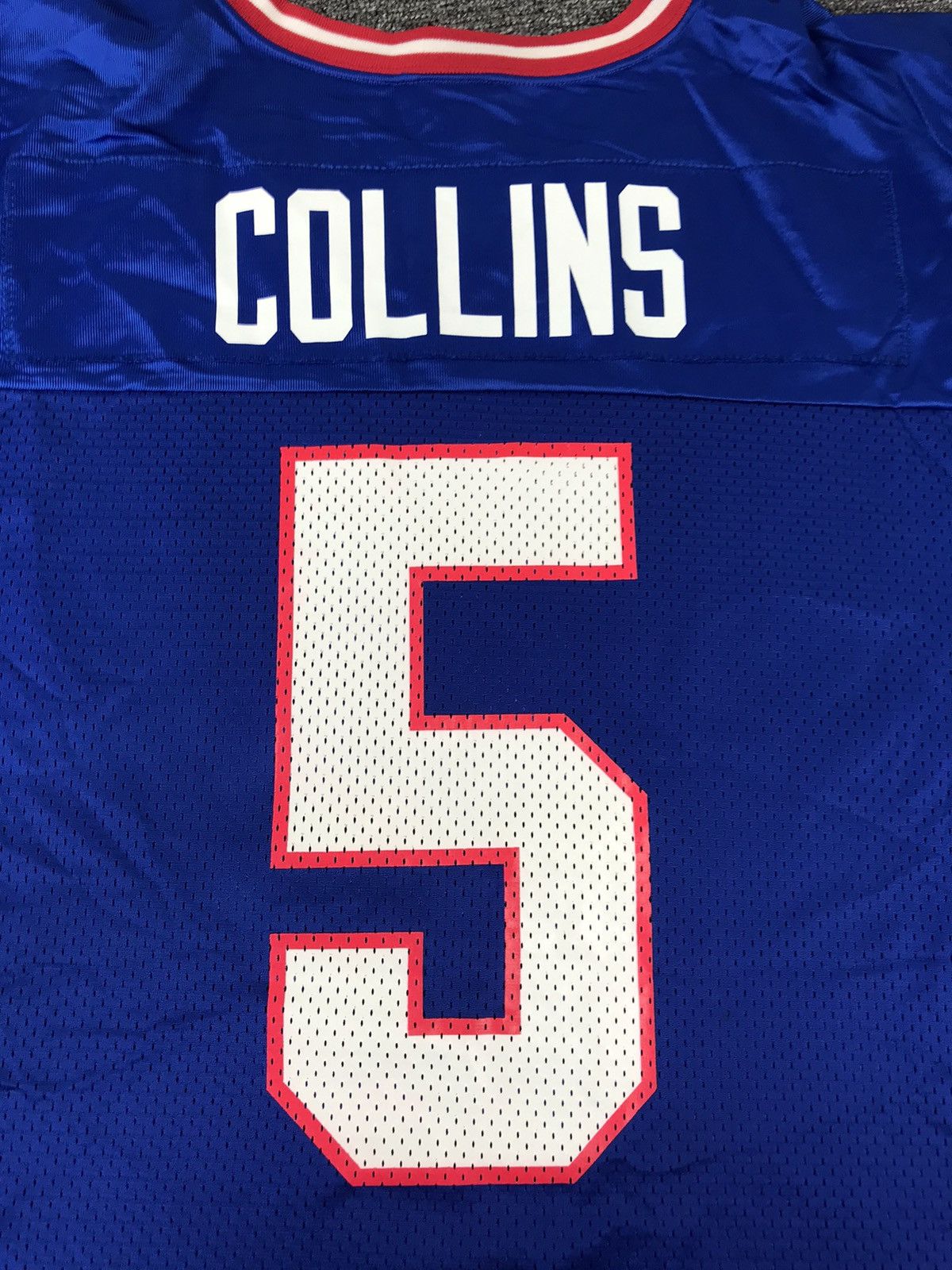 NFL × Nike Kerry Collins #5 New York Giants NFL Nike Jersey SIZE XL Size US XL / EU 56 / 4 - 5 Thumbnail