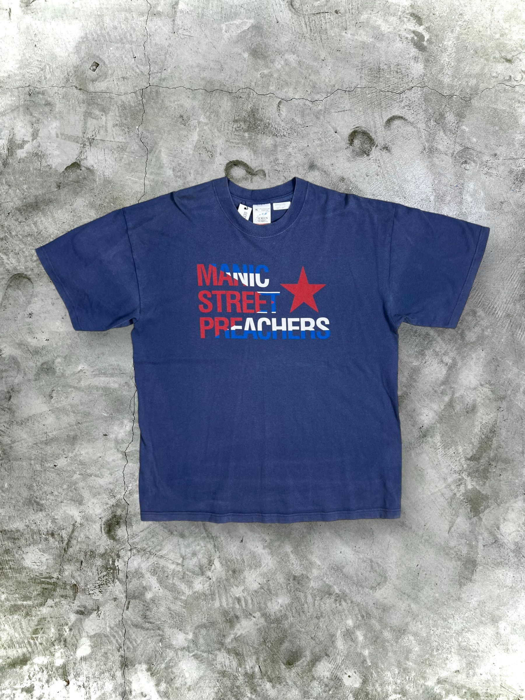 Band Tees Vtg Manic Street Preachers Cuba Flag Band Tee (XL) GTMD599 Size US XL / EU 56 / 4 - 1 Thumbnail