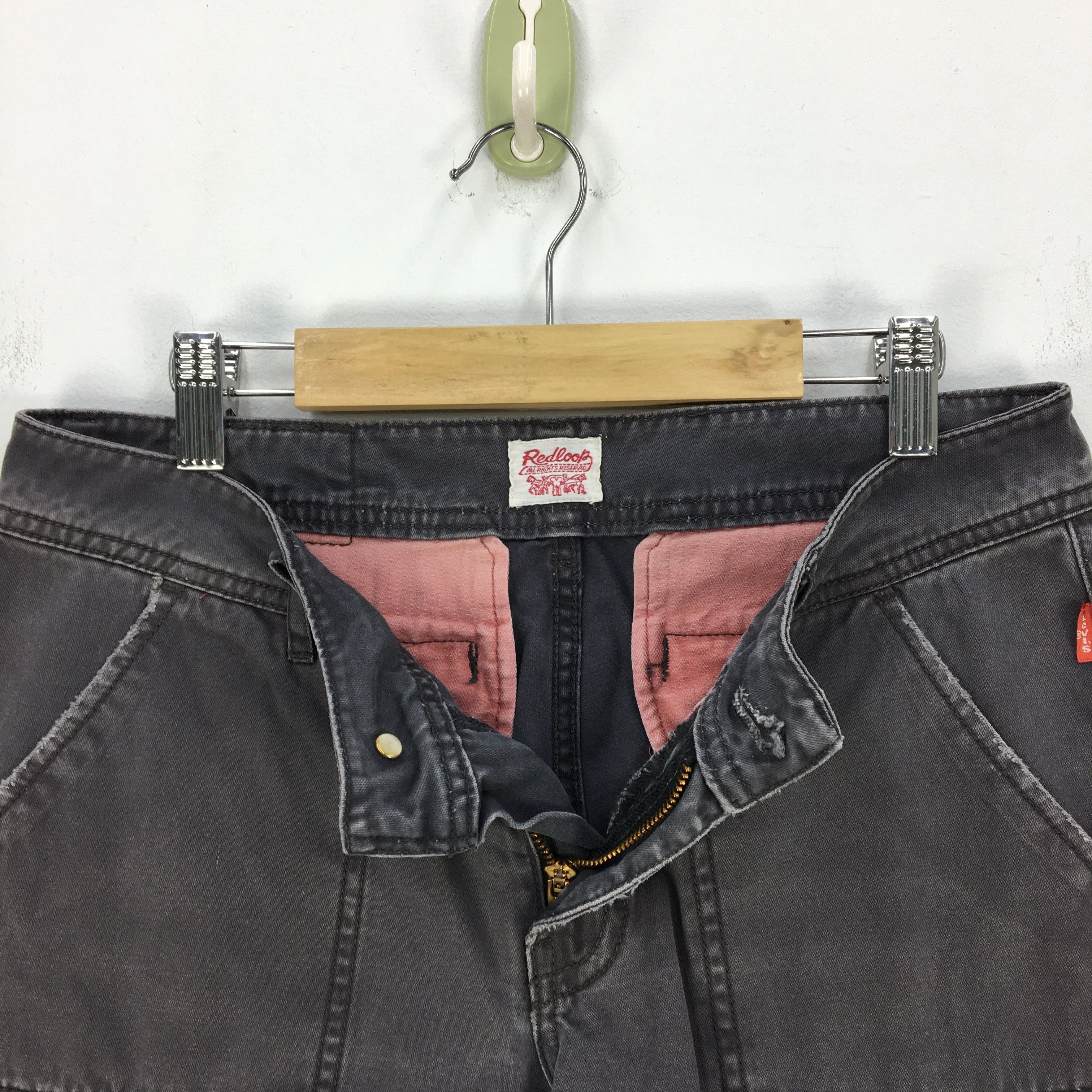 Levi's × Vintage Levis Cargo Pants Levis Multi Pocket Bondage Pants Trousers Size 28" / US 6 / IT 42 - 14 Thumbnail