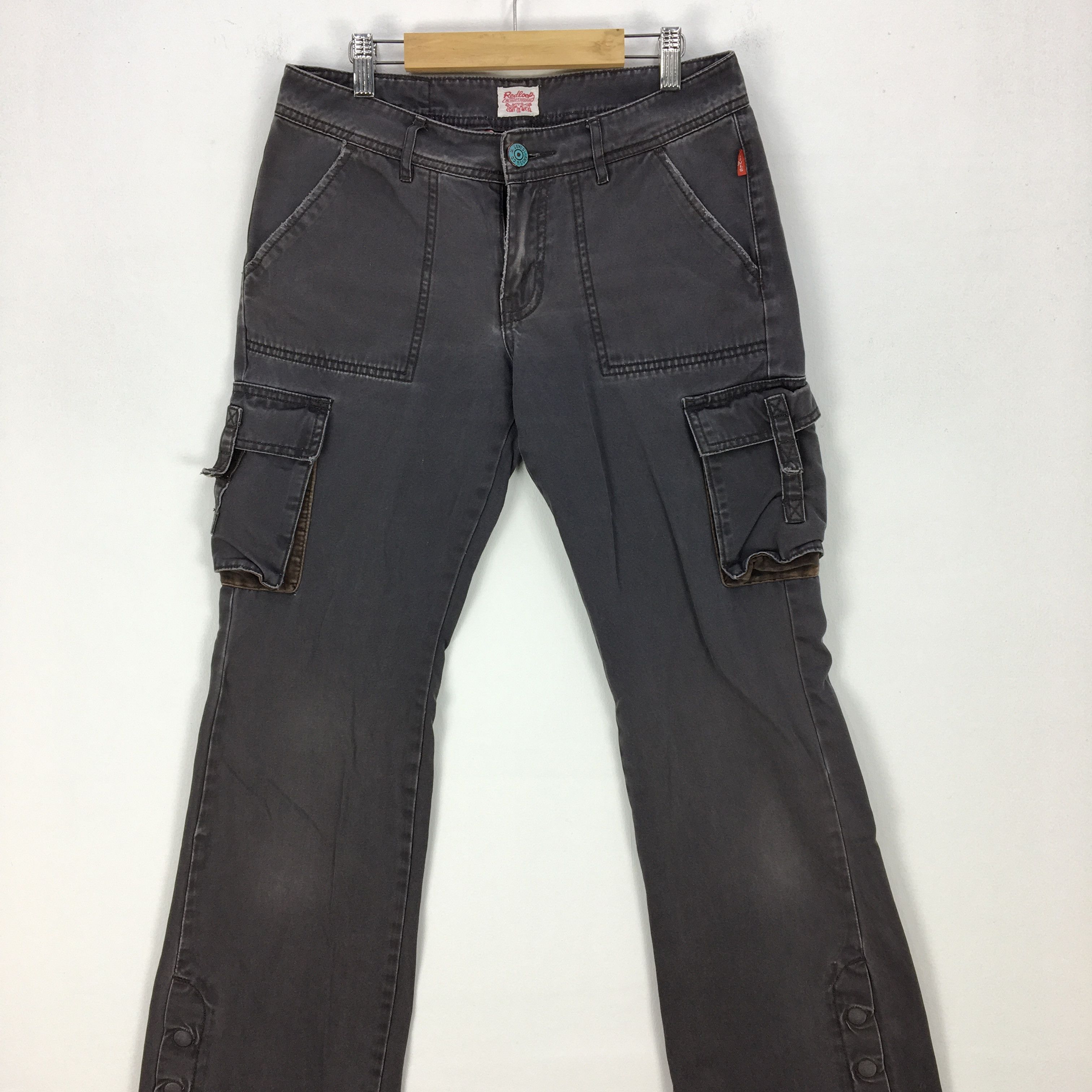 Levi's × Vintage Levis Cargo Pants Levis Multi Pocket Bondage Pants Trousers Size 28" / US 6 / IT 42 - 8 Thumbnail