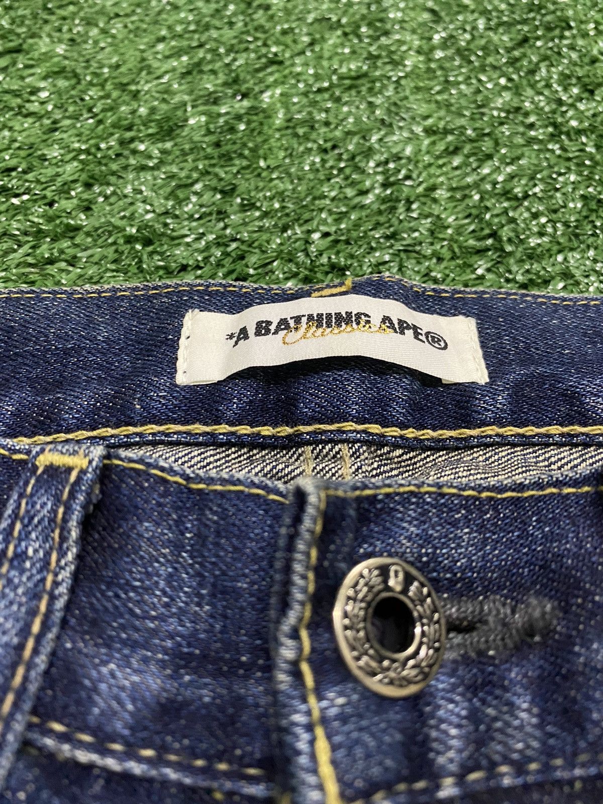 Bape A Bathing Ape Bapestar Denim Size US 32 / EU 48 - 10 Thumbnail