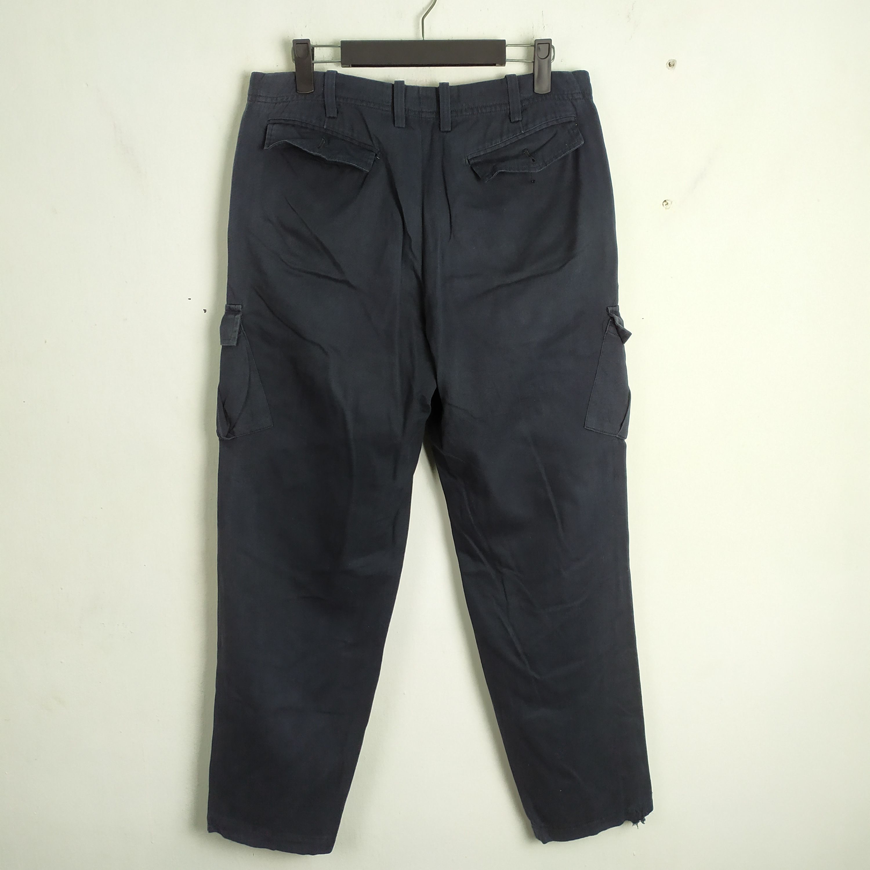 Japanese Brand GGD BAGGY CARGO PANTS MULTIPOCKET TACTICAL Size US 30 / EU 46 - 5 Thumbnail