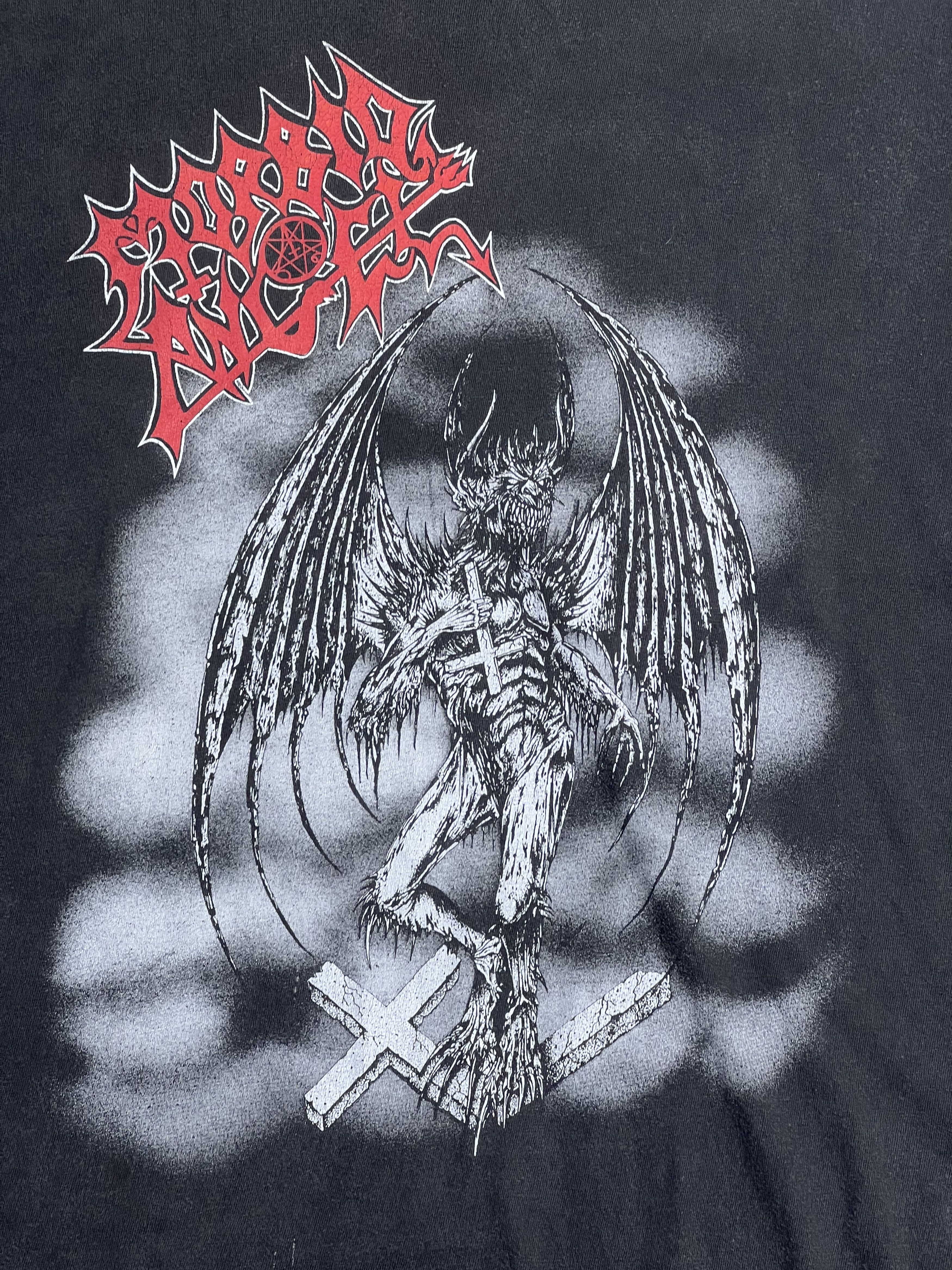 Band Tees Vintage 90s Morbid Angel '98 North American Tour tee GTMD601 Size US XL / EU 56 / 4 - 3 Thumbnail
