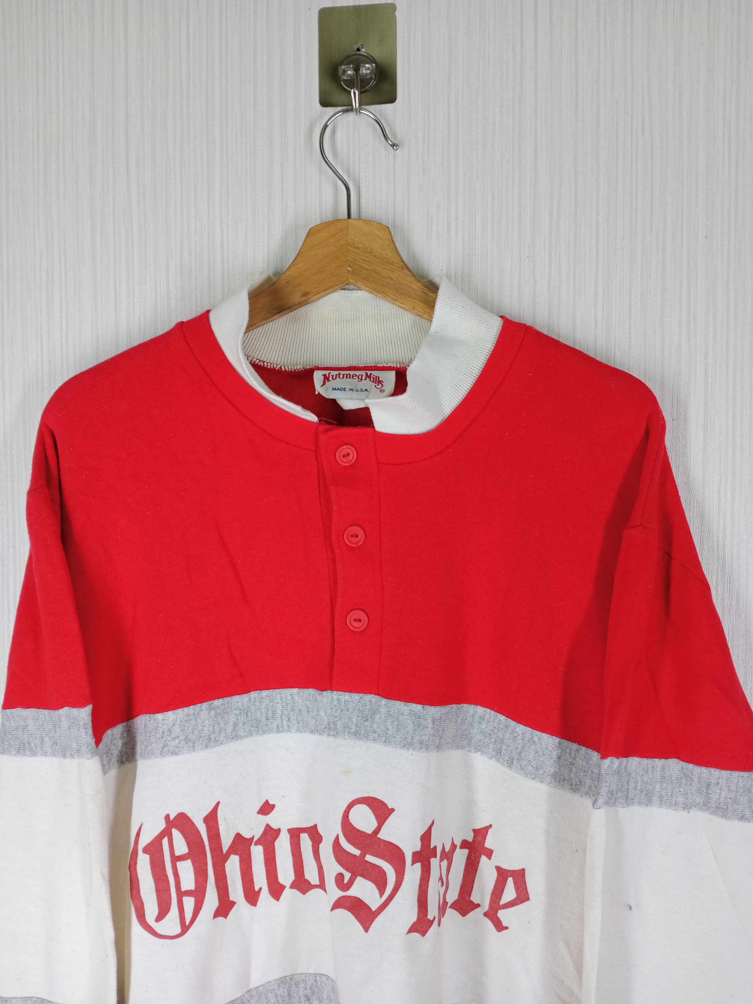 Nutmeg Vintage 90s Ohio State Sweatshirt Size US XL / EU 56 / 4 - 3 Thumbnail