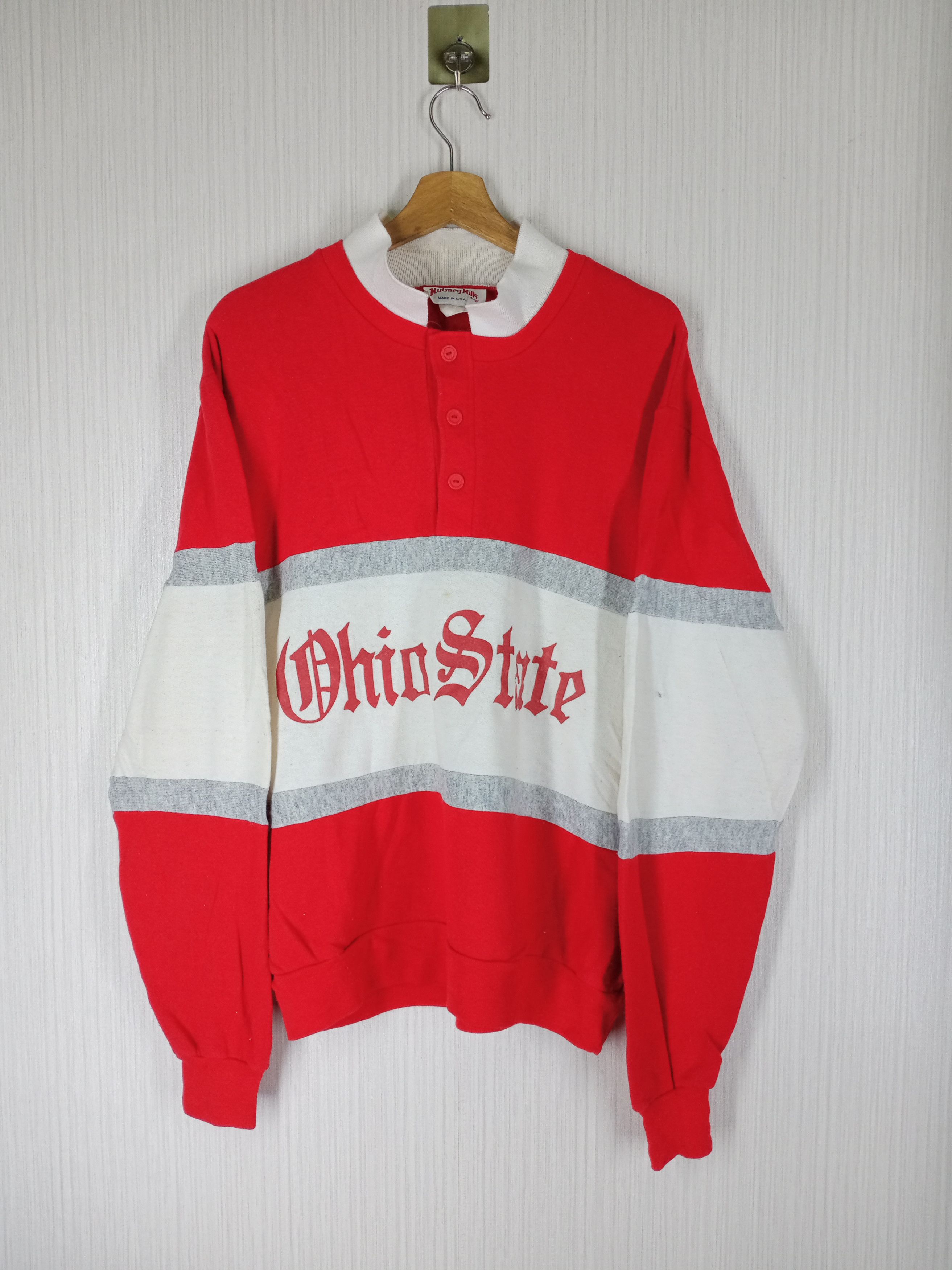 Nutmeg Vintage 90s Ohio State Sweatshirt Size US XL / EU 56 / 4 - 1 Thumbnail