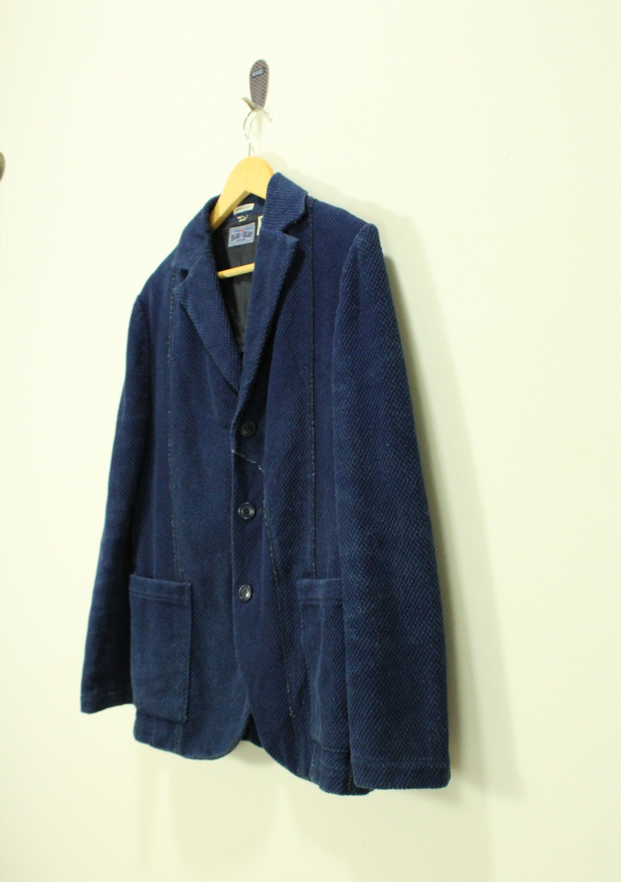 Blue Blue Japan Sashiko BLUE BLUE JAPAN Jacket Blazer Indigo Size US M / EU 48-50 / 2 - 9 Thumbnail