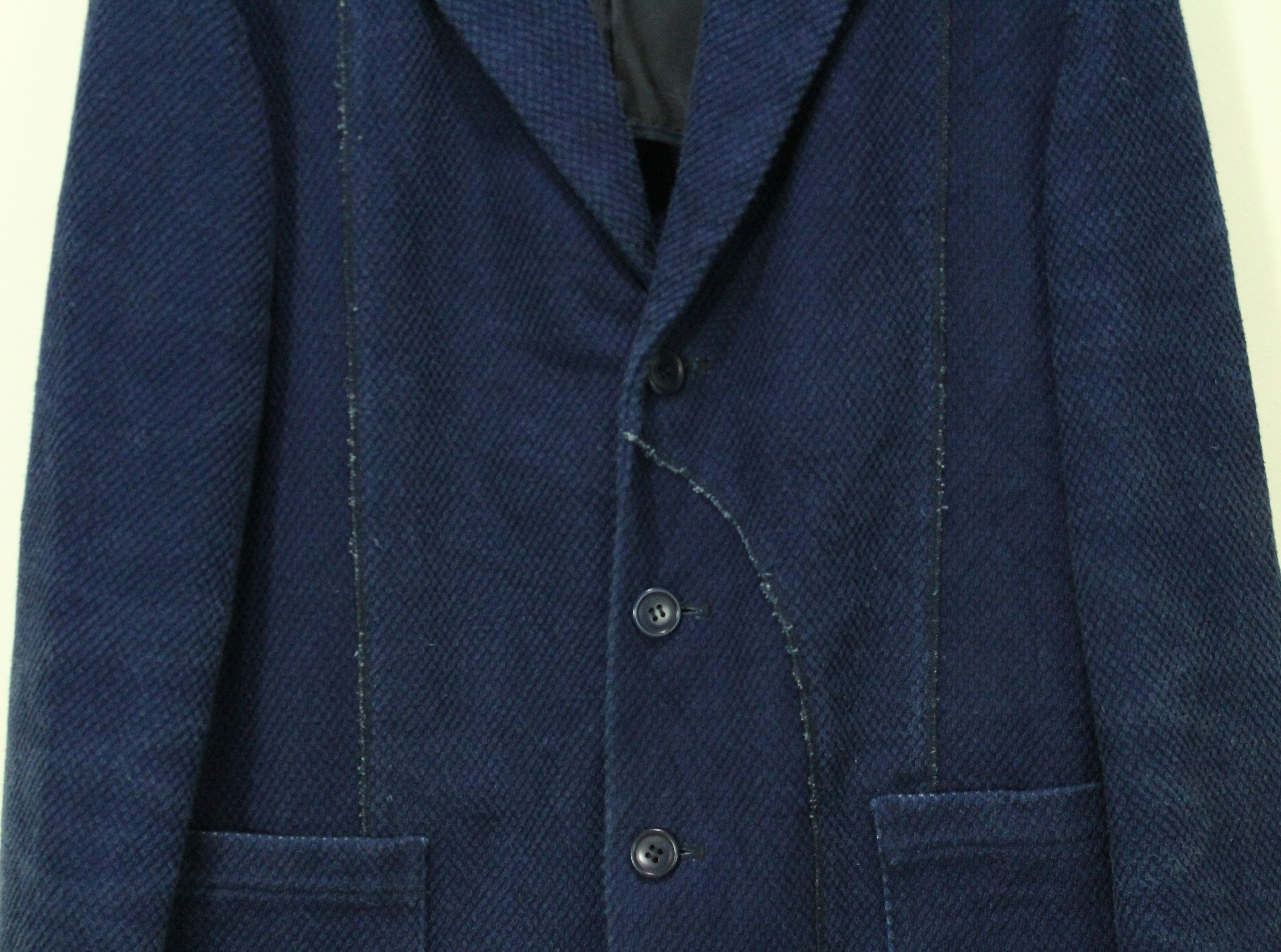 Blue Blue Japan Sashiko BLUE BLUE JAPAN Jacket Blazer Indigo Size US M / EU 48-50 / 2 - 2 Thumbnail