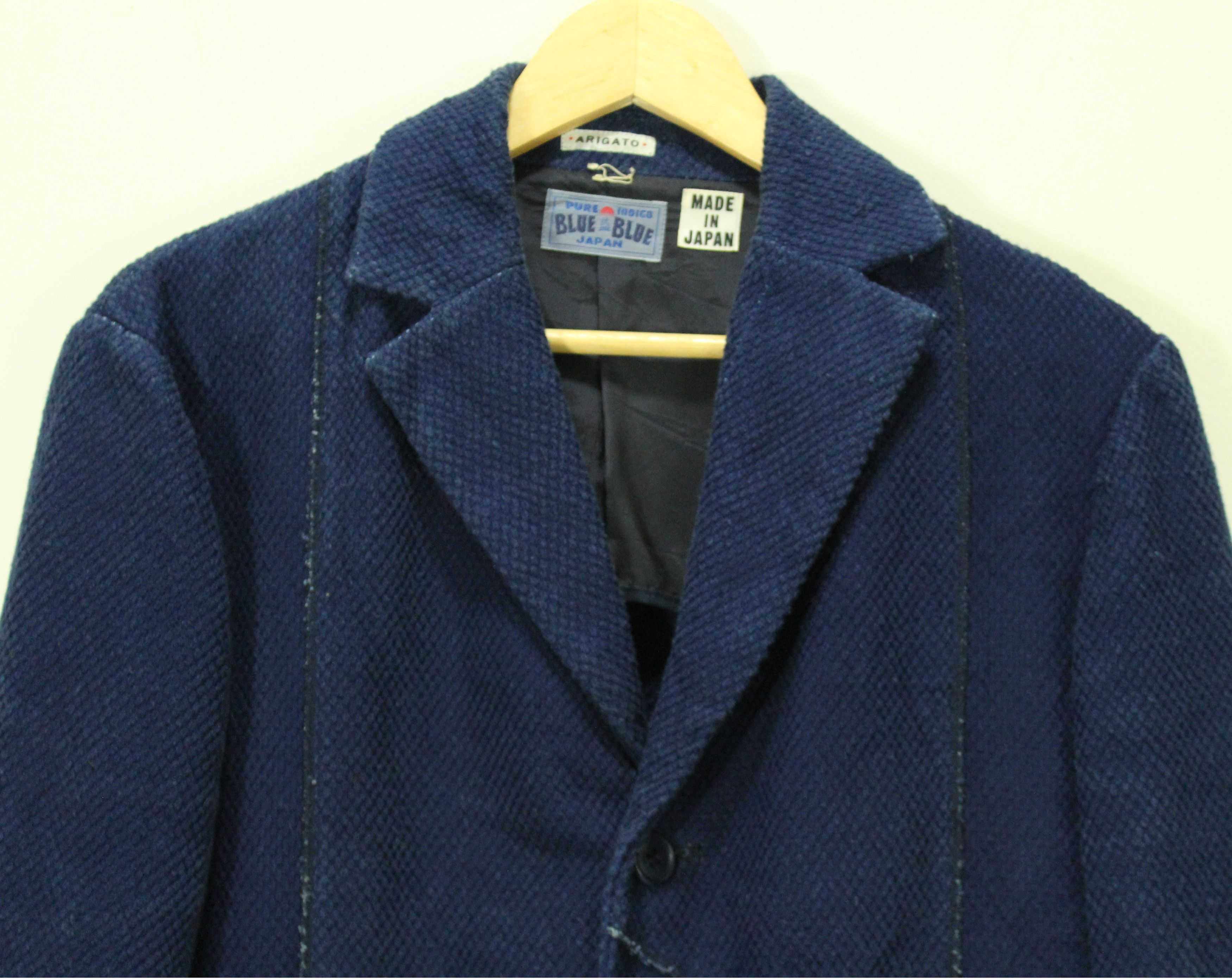 Blue Blue Japan Sashiko BLUE BLUE JAPAN Jacket Blazer Indigo Size US M / EU 48-50 / 2 - 1 Thumbnail