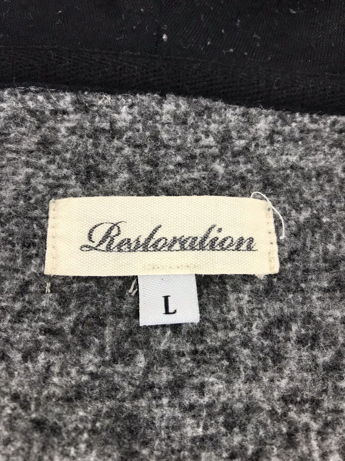 Japanese Brand Vintage Restoration Sweater Wool Zipper Hoodie Size US S / EU 44-46 / 1 - 6 Thumbnail